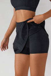 Pleated Tennis Skirt Built in Liner Shorts by bornfocus