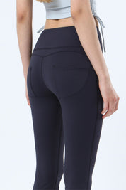 Yoga Pants With Back Pockets by bornfocus