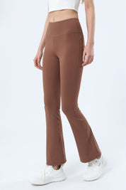 High-Rise Flare Pants by bornfocus