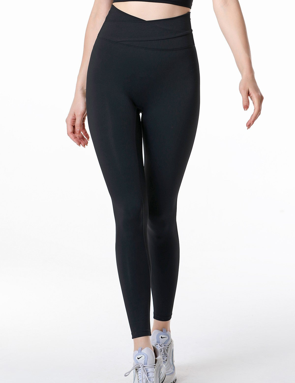 High-Rise Colorblock Multi Sport Leggings by bornfocus