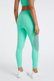 High Rise Gym Legging with Mesh Inserts by bornfocus