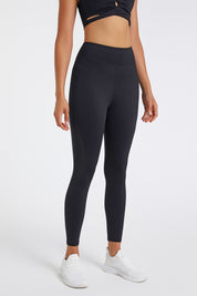 High Rise Gym Legging with Mesh Inserts by bornfocus