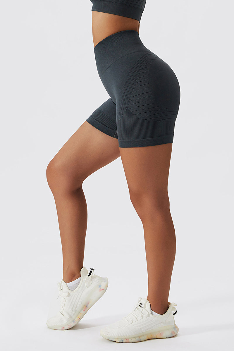 Seamless Textured Cycling Shorts by bornfocus
