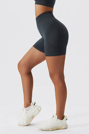 Seamless Textured Cycling Shorts by bornfocus