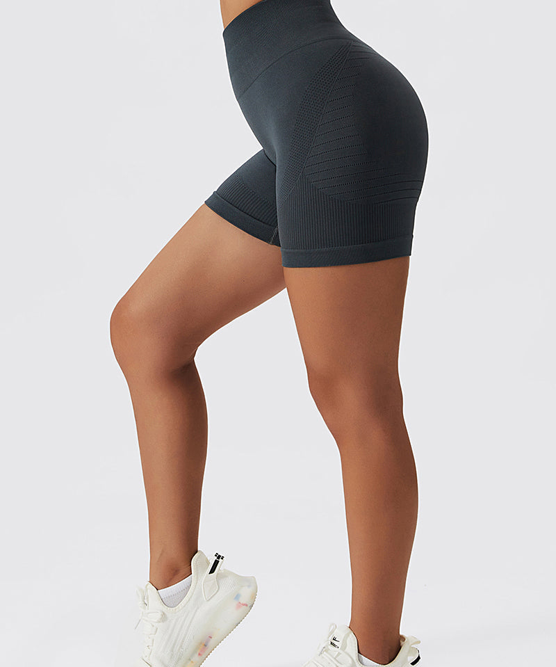 Seamless Textured Cycling Shorts by bornfocus