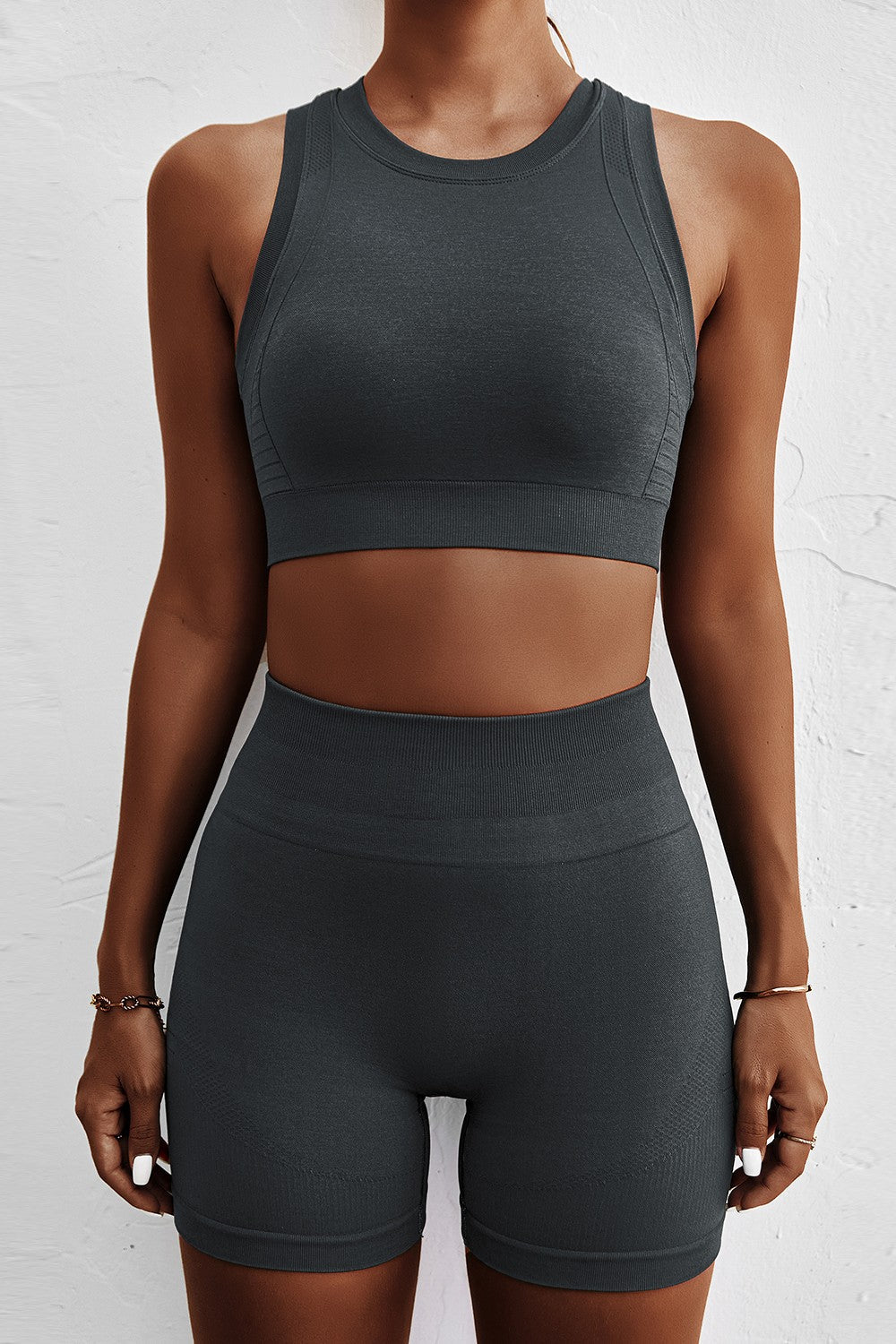 Seamless Textured Cycling Shorts by bornfocus