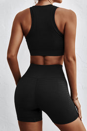 Seamless Textured Cycling Shorts by bornfocus