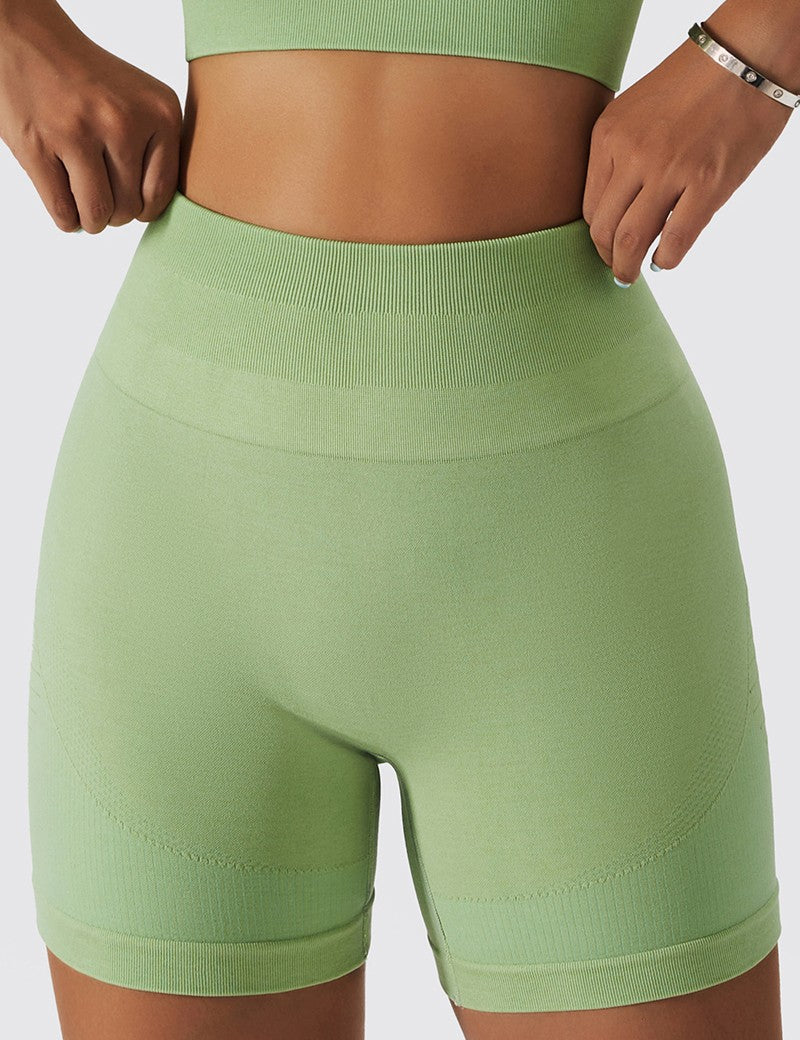 Seamless Textured Cycling Shorts by bornfocus