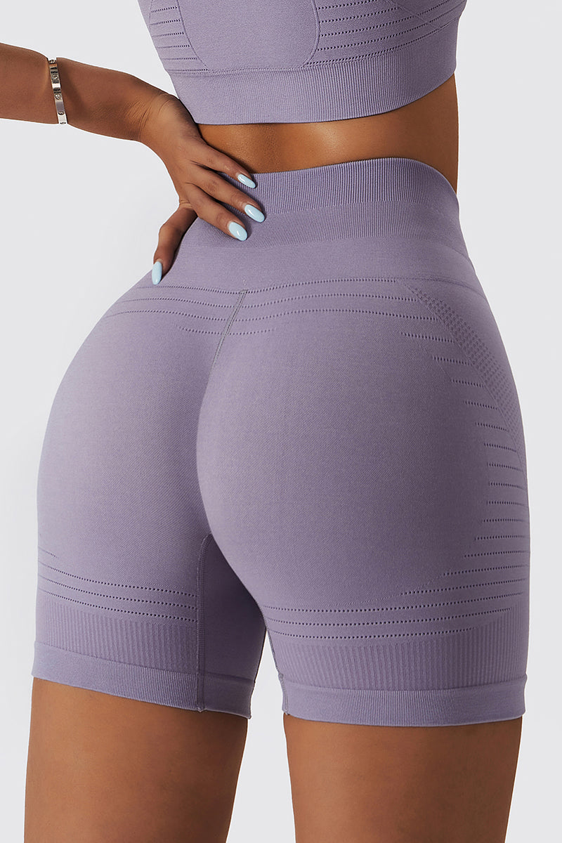 Seamless Textured Cycling Shorts by bornfocus