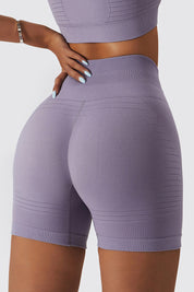 Seamless Textured Cycling Shorts by bornfocus