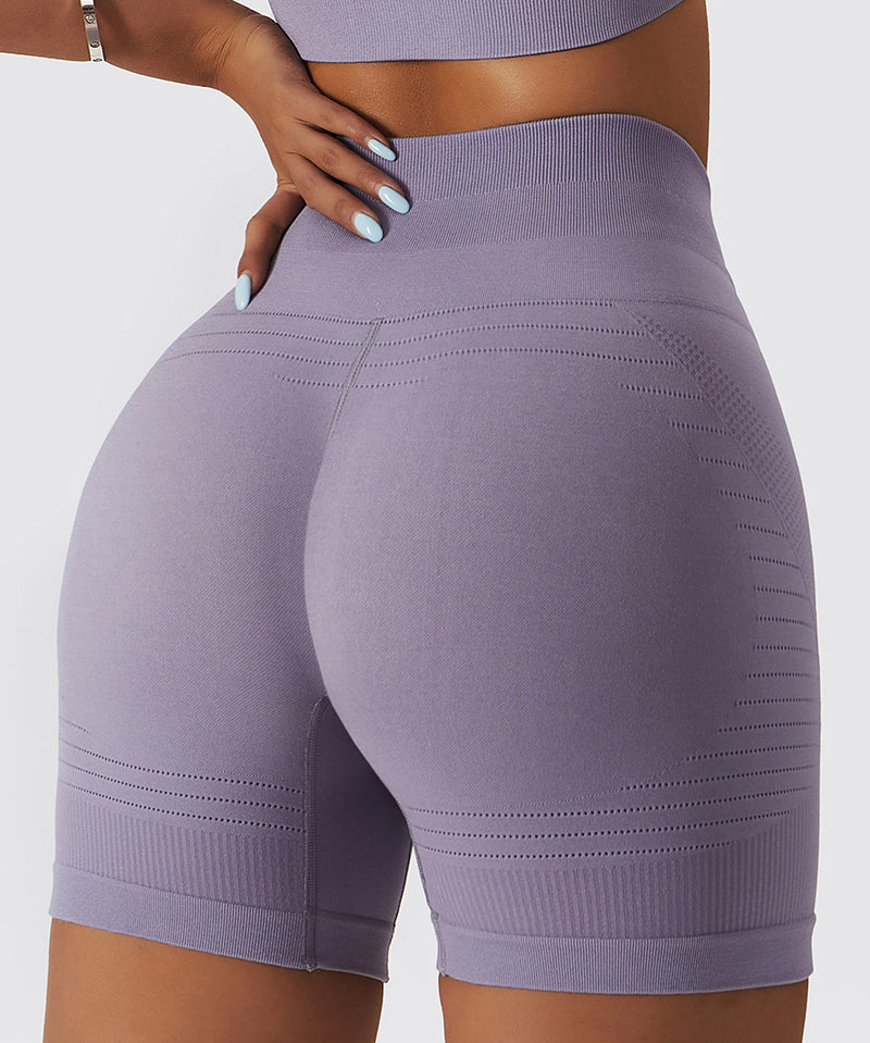Seamless Textured Cycling Shorts by bornfocus