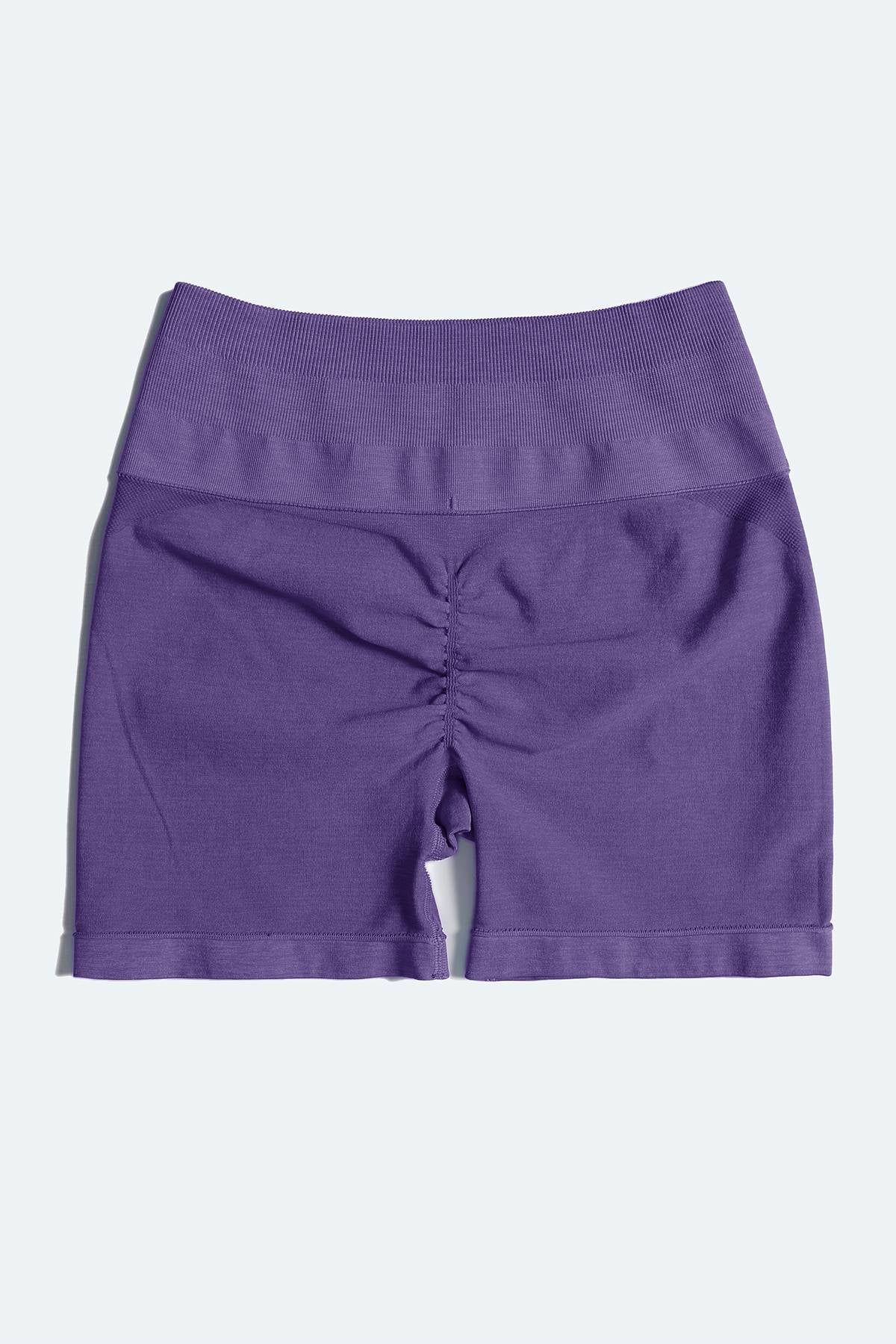 High-Rise Scrunch Butt Biker Shorts by bornfocus