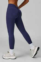 Seamless V Back Scrunch Leggings