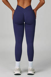 Seamless V Back Scrunch Leggings