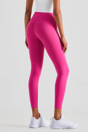 High-Rise No Front Seam Leggings by bornfocus