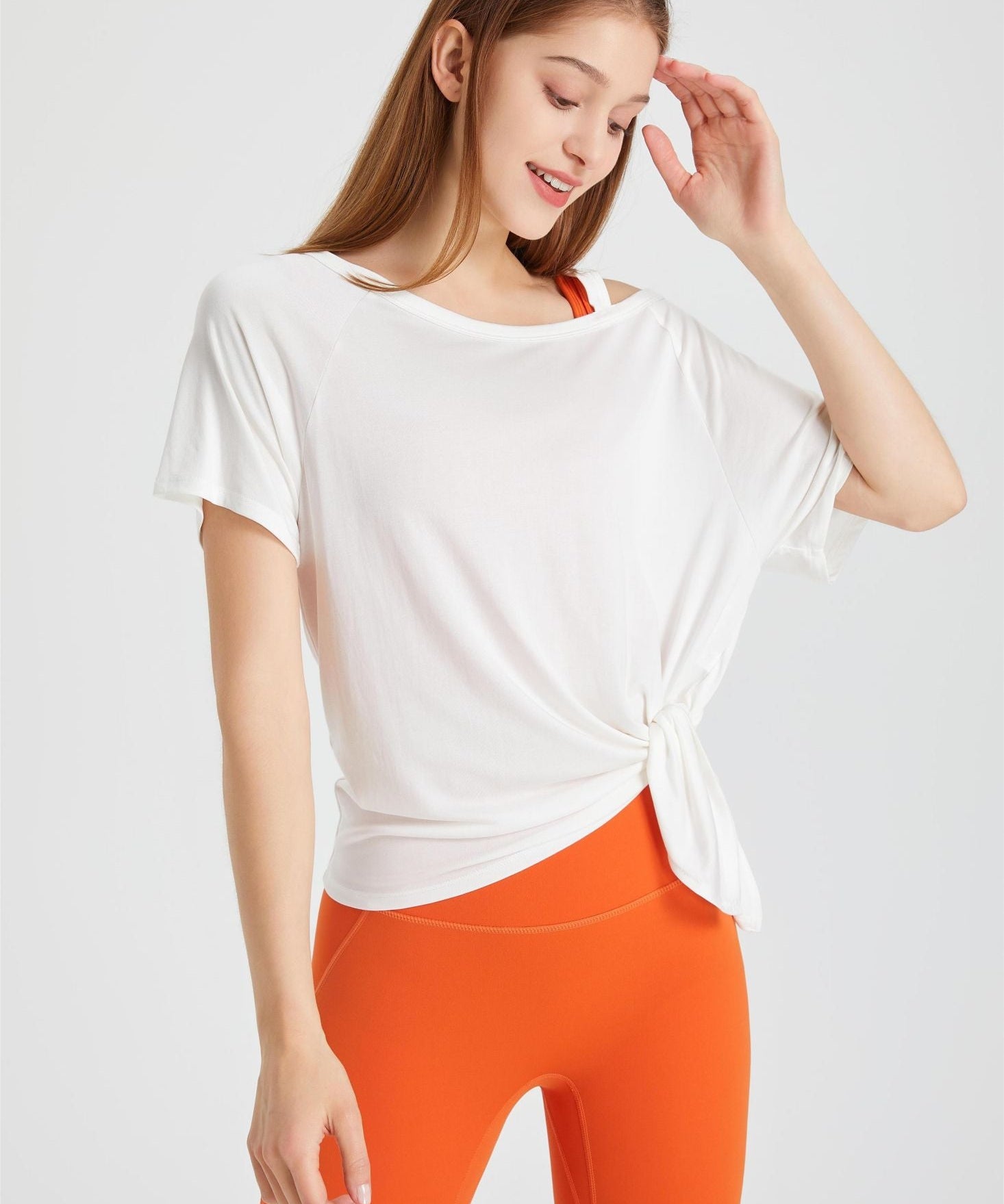 Boat Neck Short Sleeve T-Shirt by bornfocus