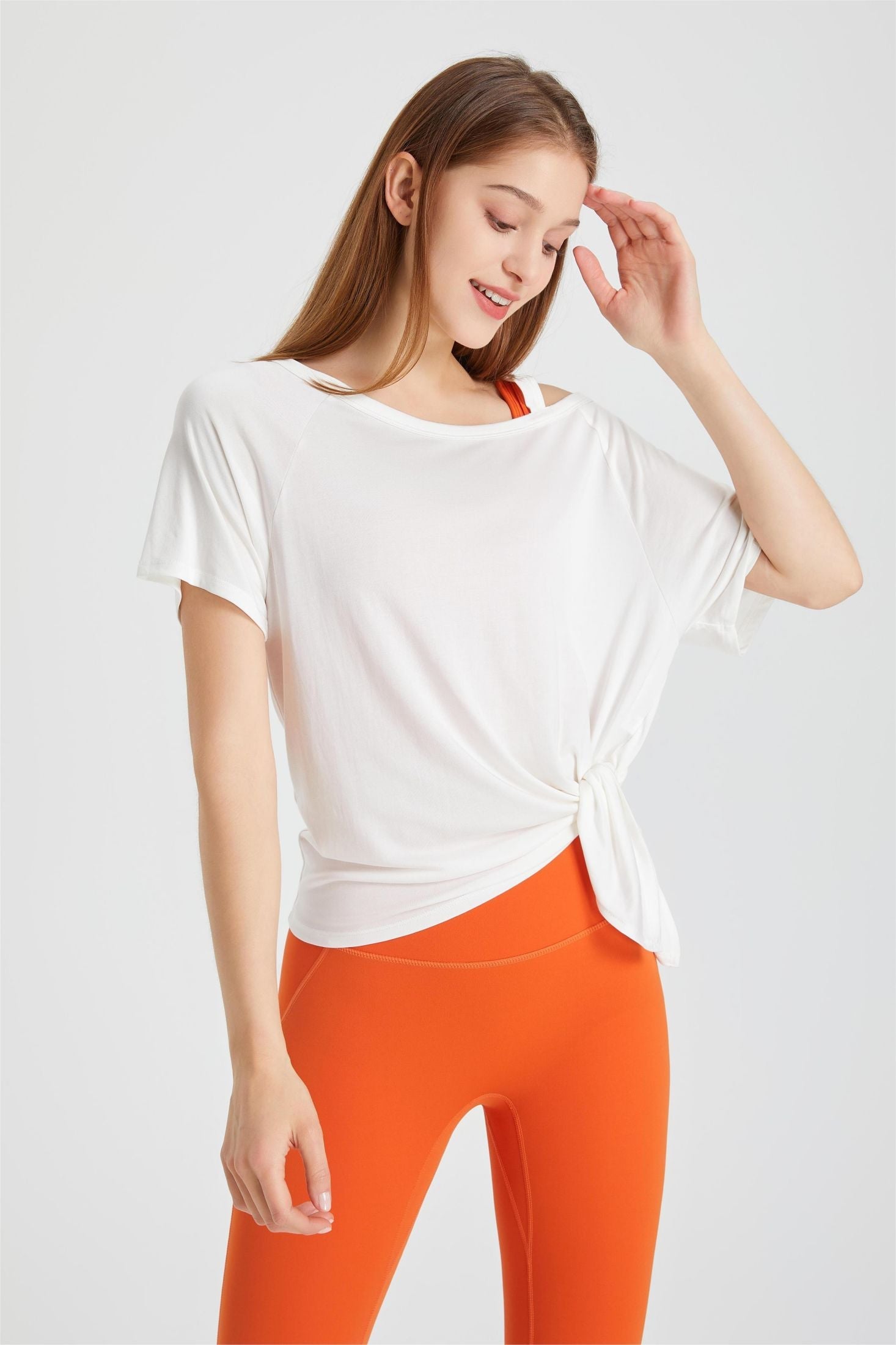 Boat Neck Short Sleeve T-Shirt by bornfocus