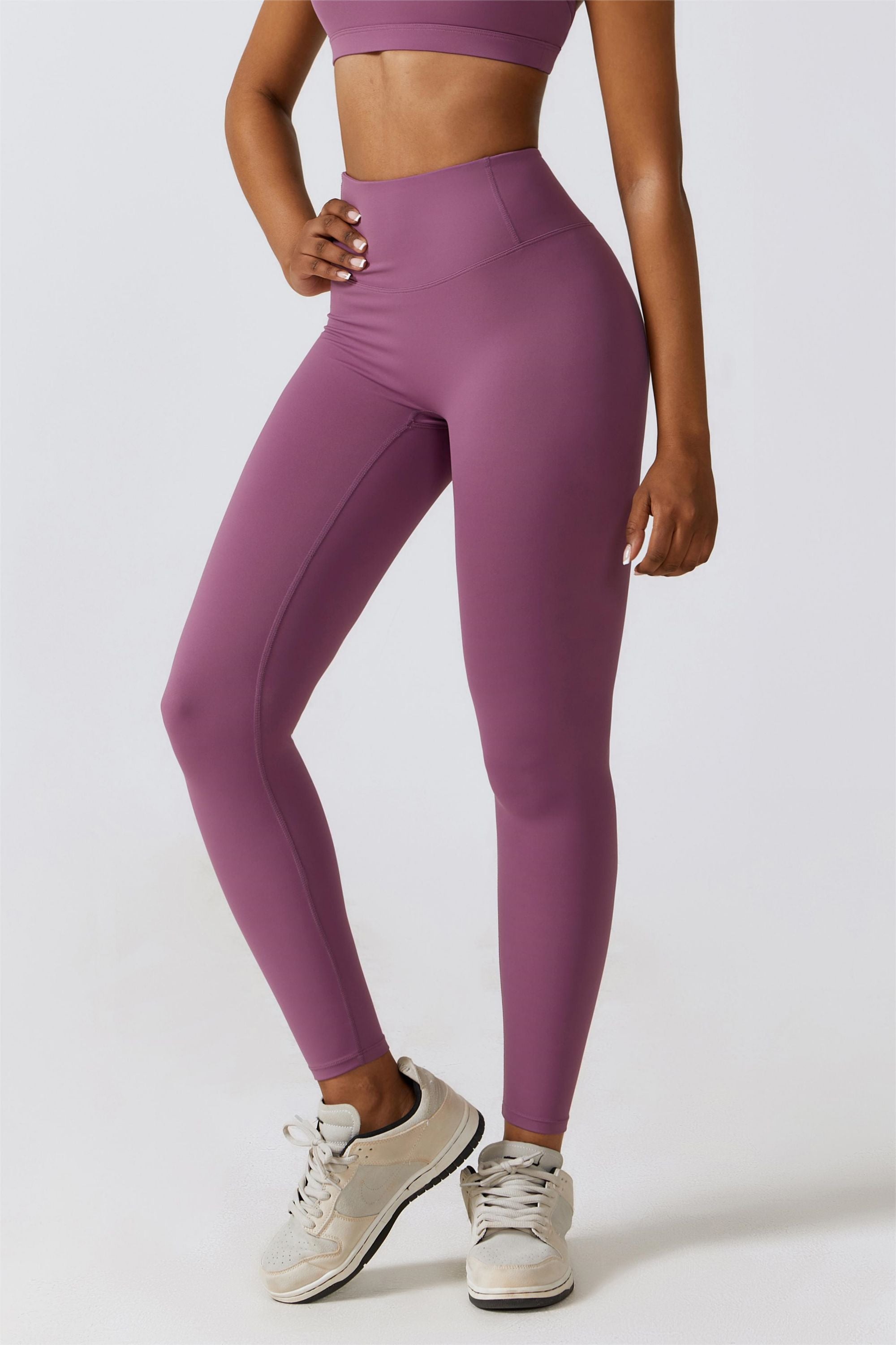 High Waist Contouring Leggings by bornfocus