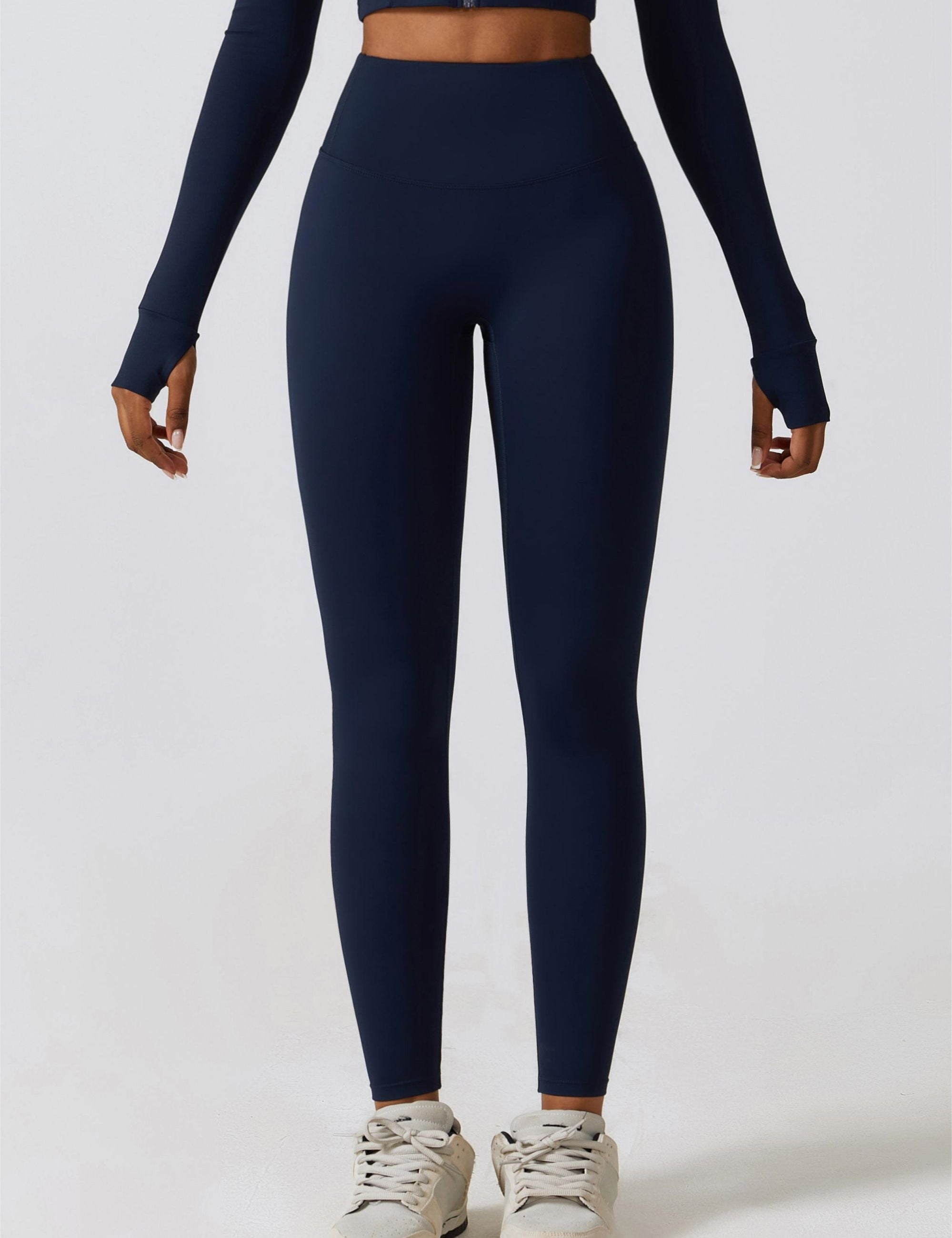 High Waist Contouring Leggings by bornfocus