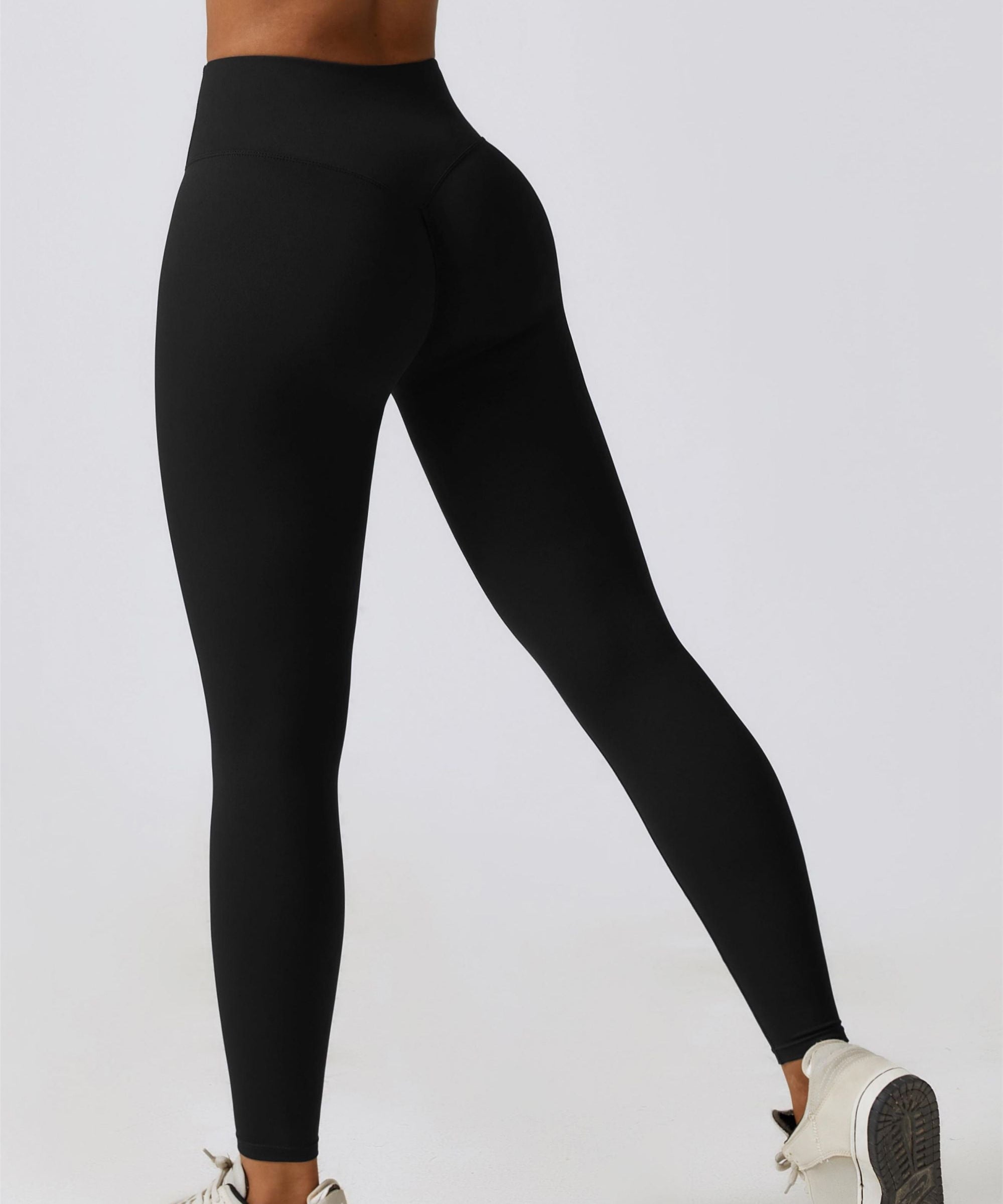 High Waist Contouring Leggings by bornfocus