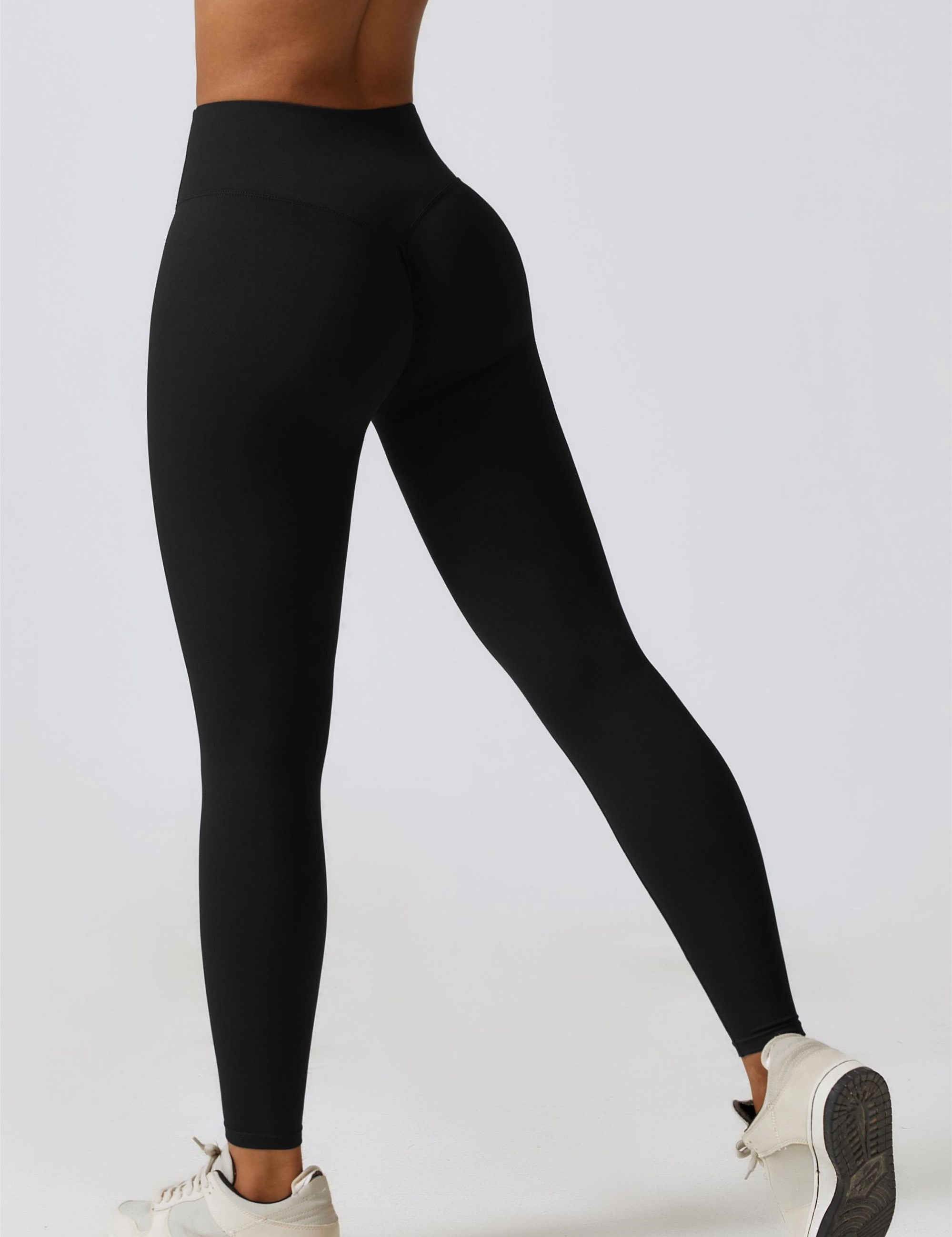 High Waist Contouring Leggings by bornfocus