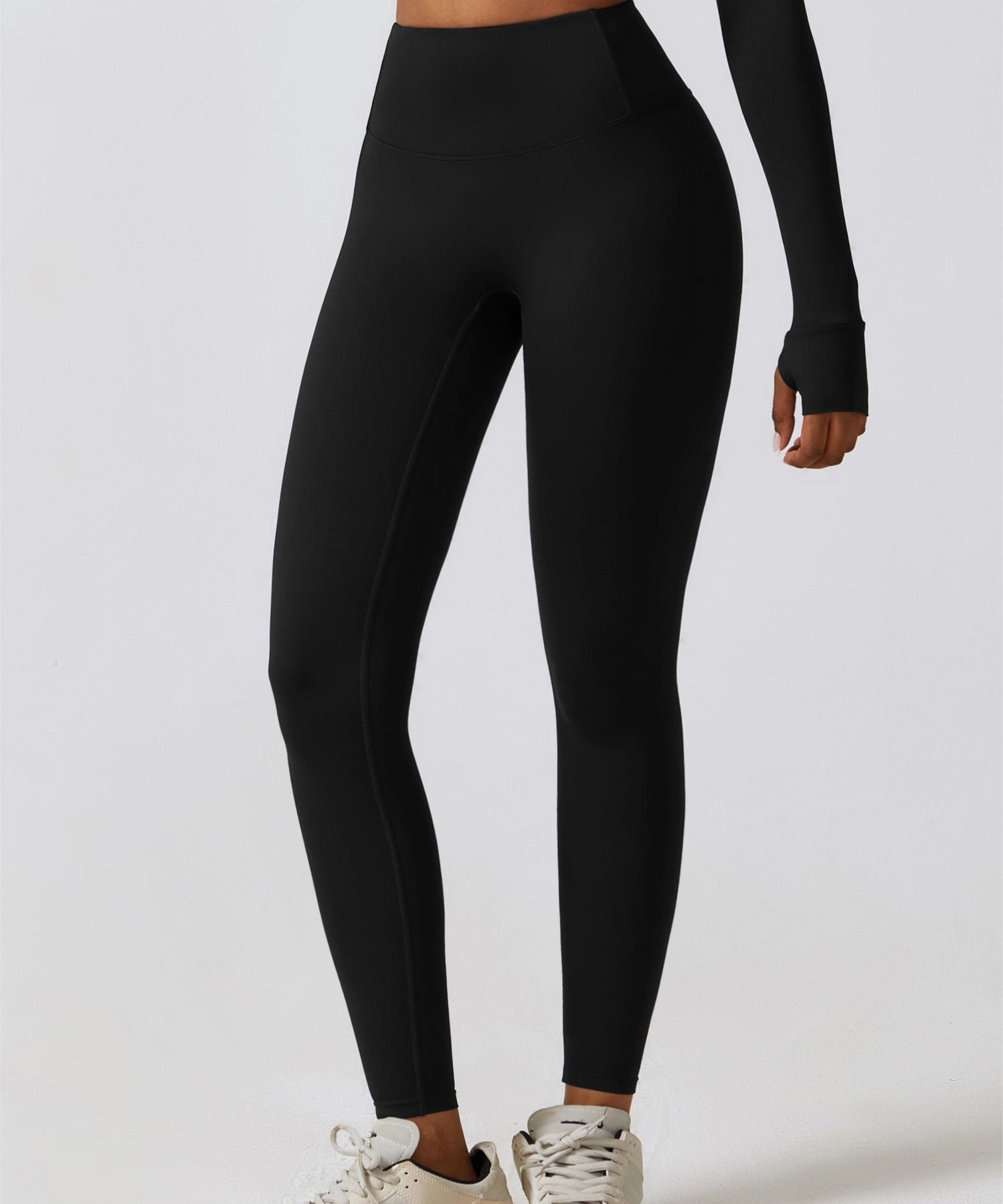 High Waist Contouring Leggings by bornfocus