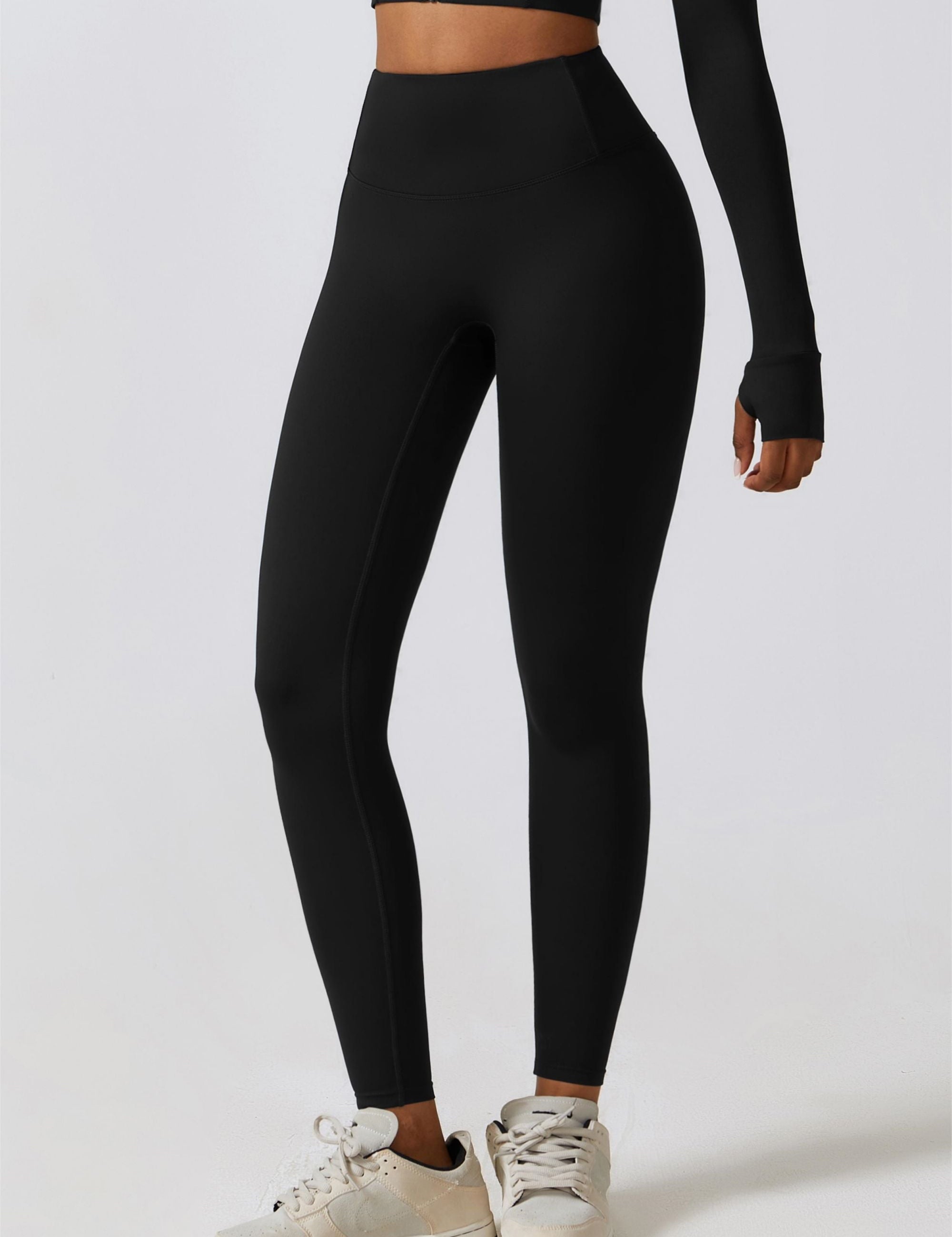 High Waist Contouring Leggings by bornfocus