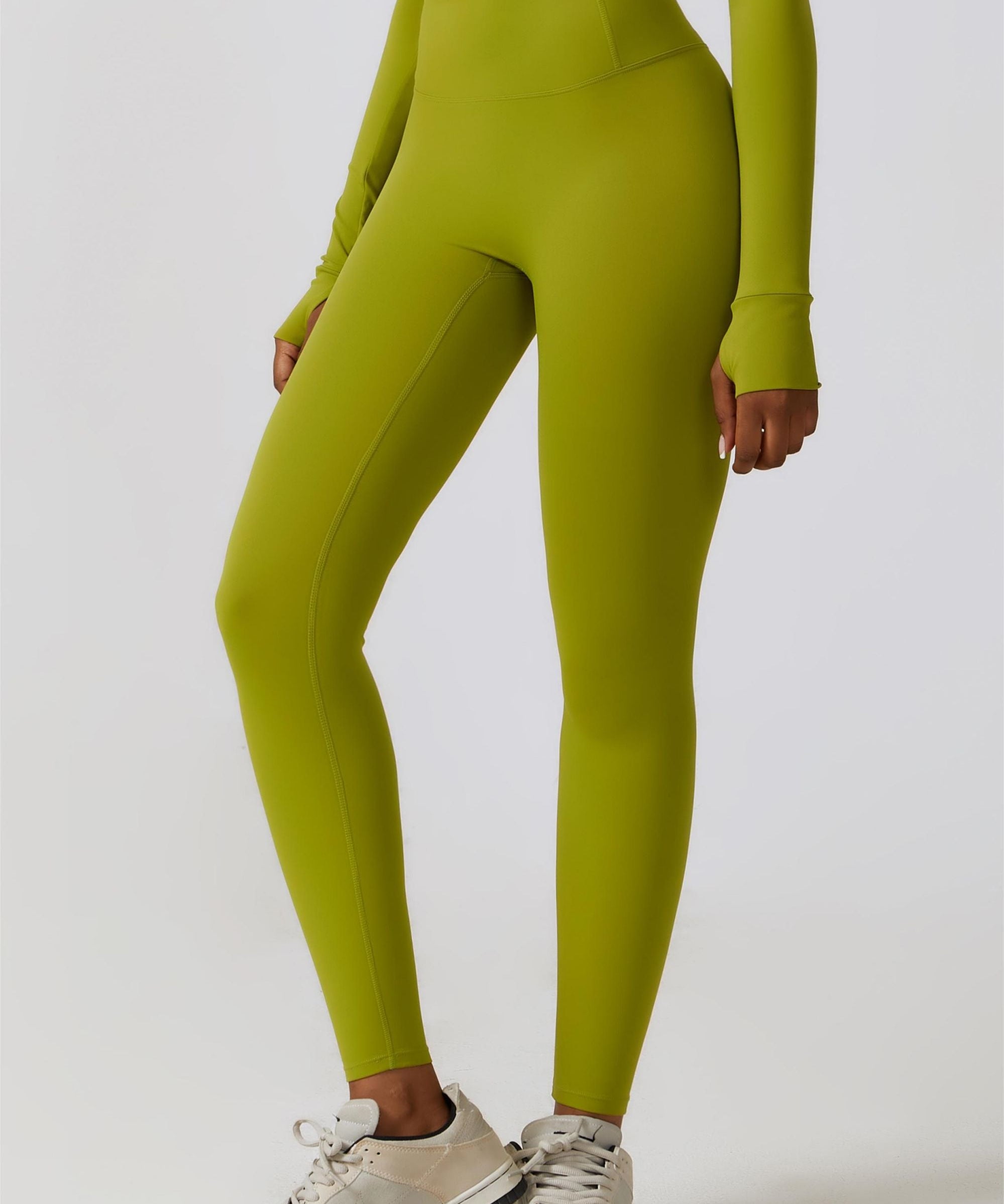 High Waist Contouring Leggings by bornfocus