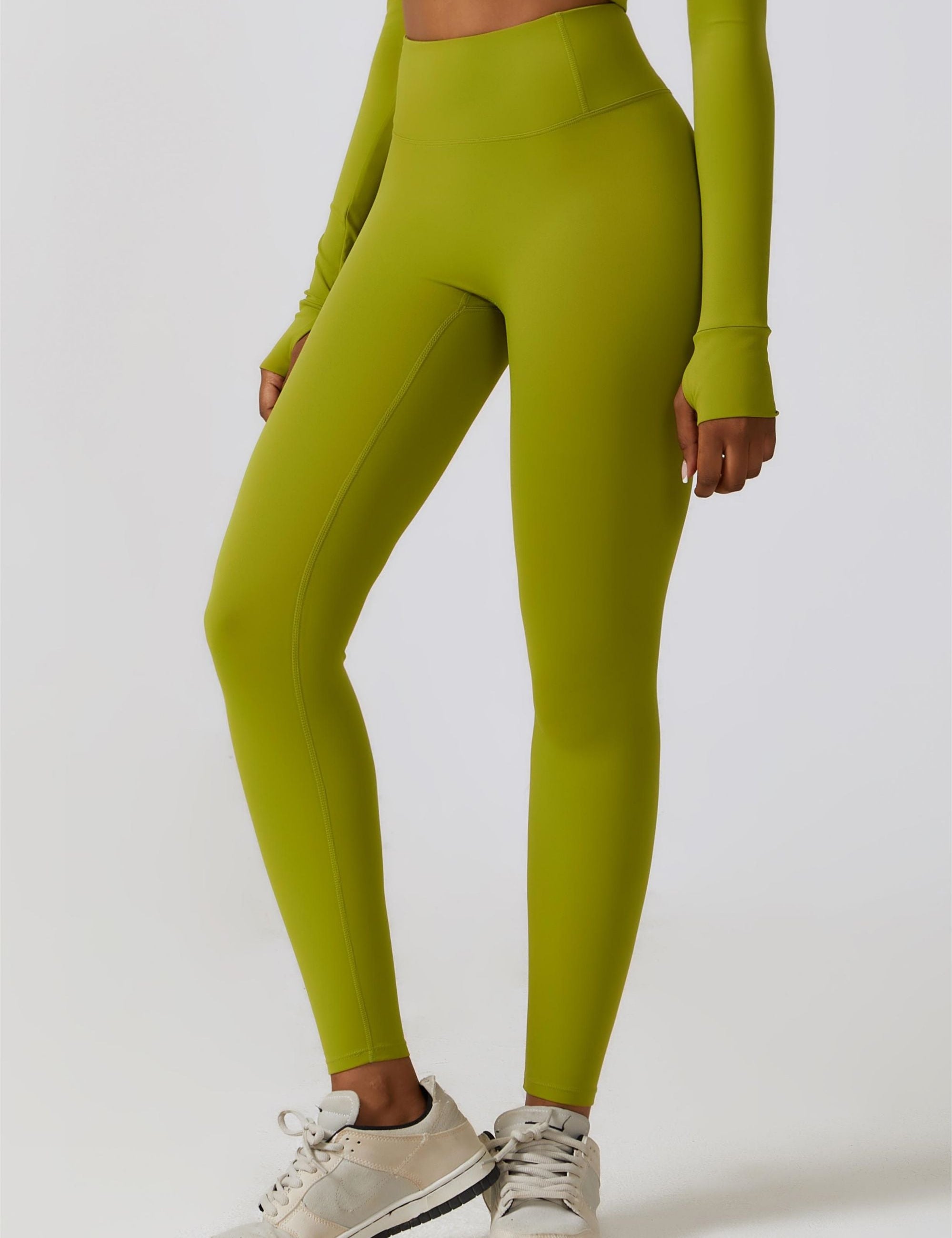 High Waist Contouring Leggings by bornfocus