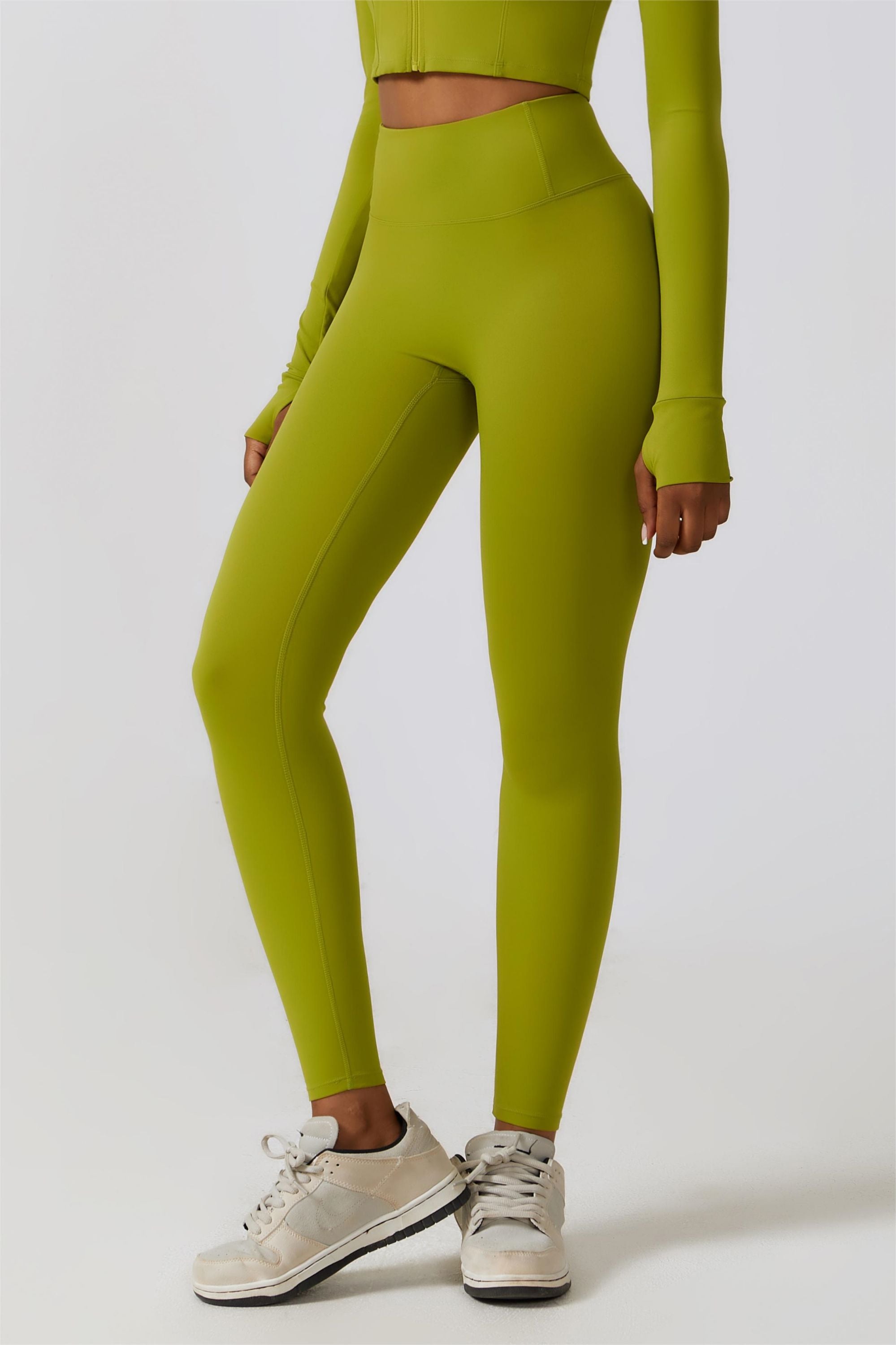 High Waist Contouring Leggings by bornfocus