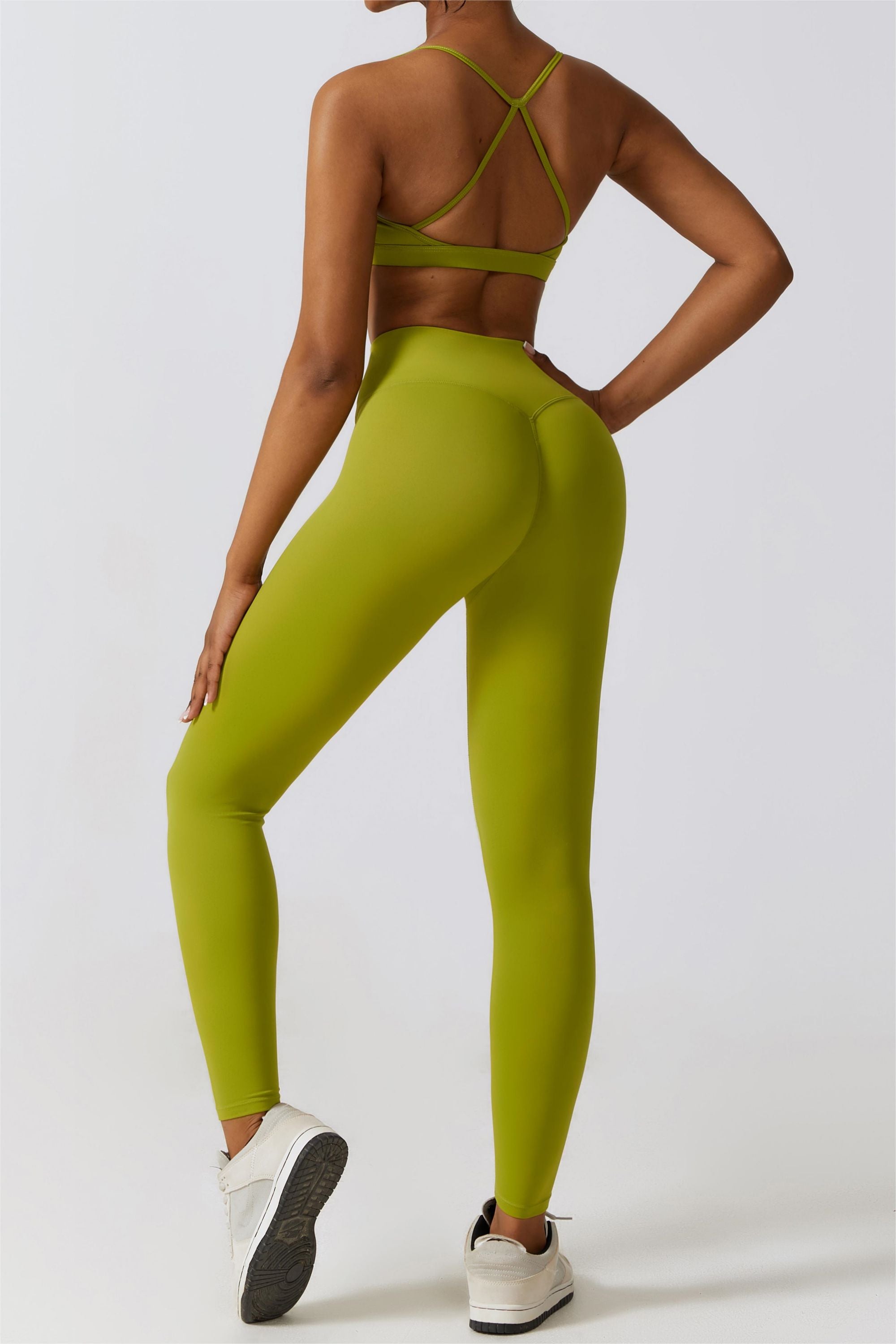 High Waist Contouring Leggings by bornfocus