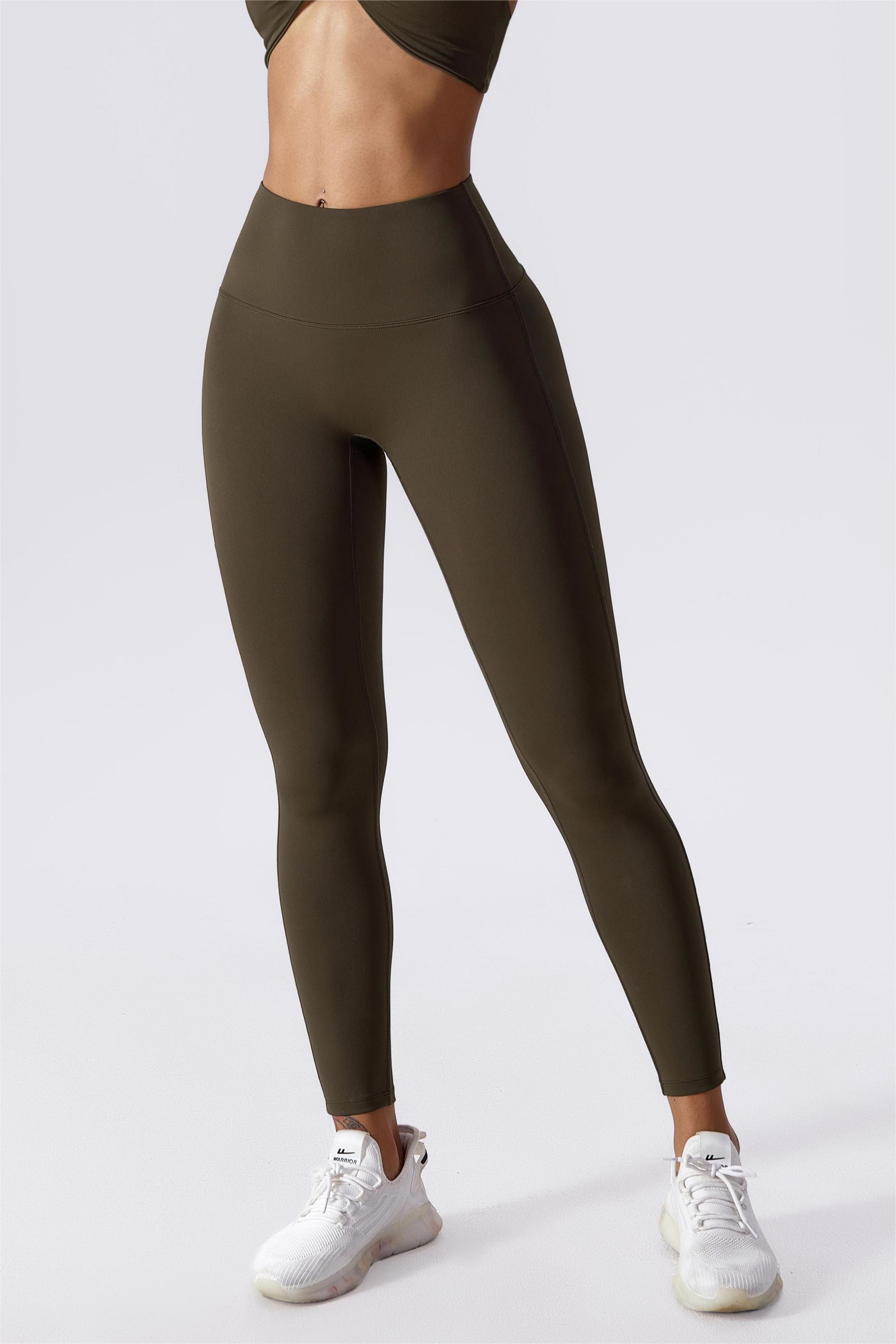 No Front Seam Butt Sculpting Leggings by bornfocus