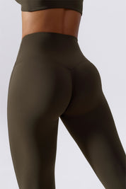 No Front Seam Butt Sculpting Leggings by bornfocus