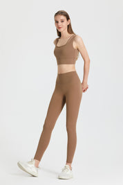 No Front Seam High-Rise Leggings by bornfocus