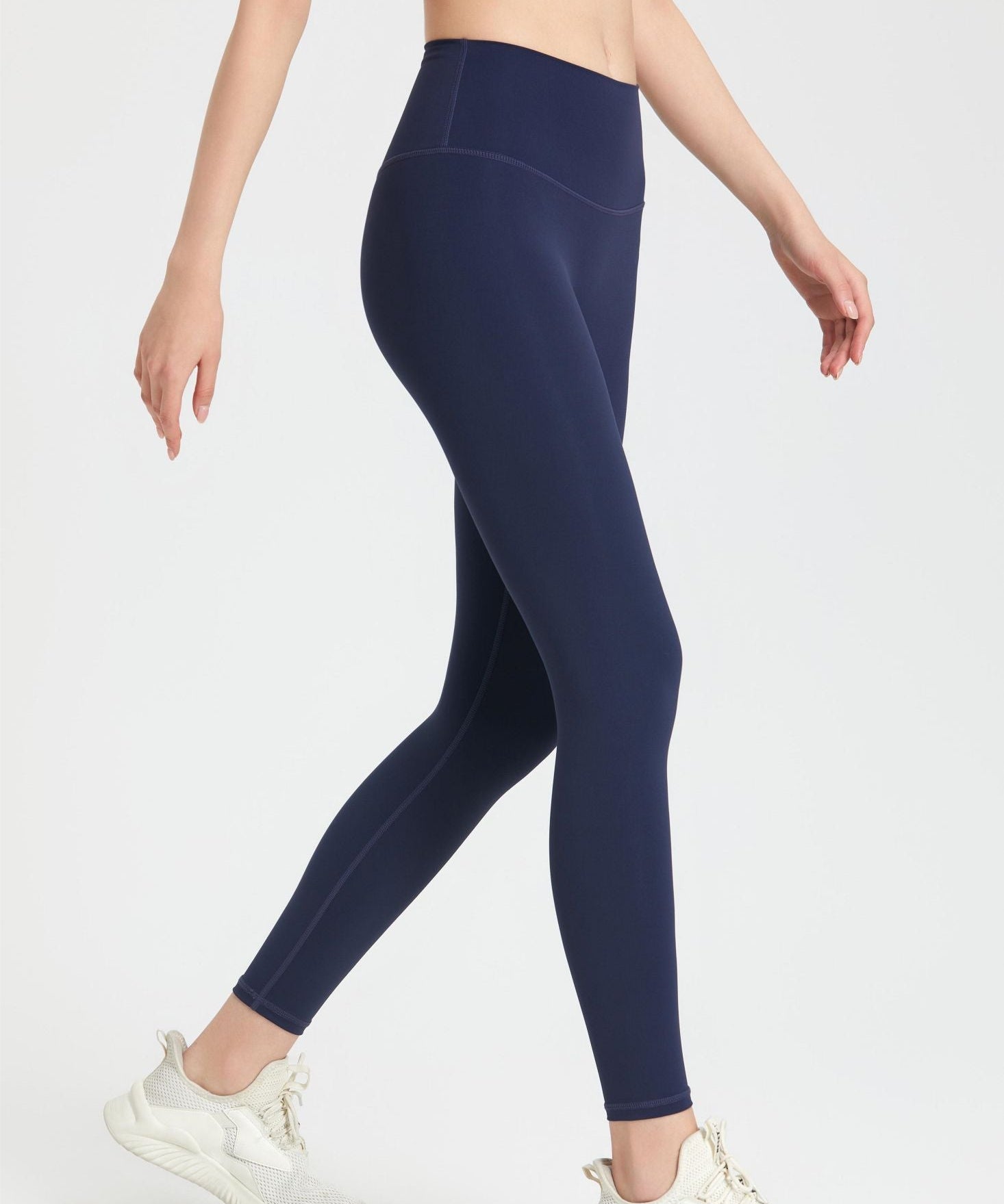 No Front Seam High-Rise Leggings by bornfocus