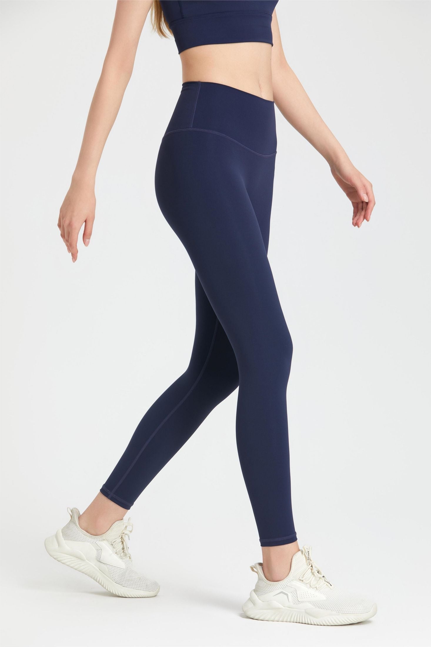 No Front Seam High-Rise Leggings by bornfocus