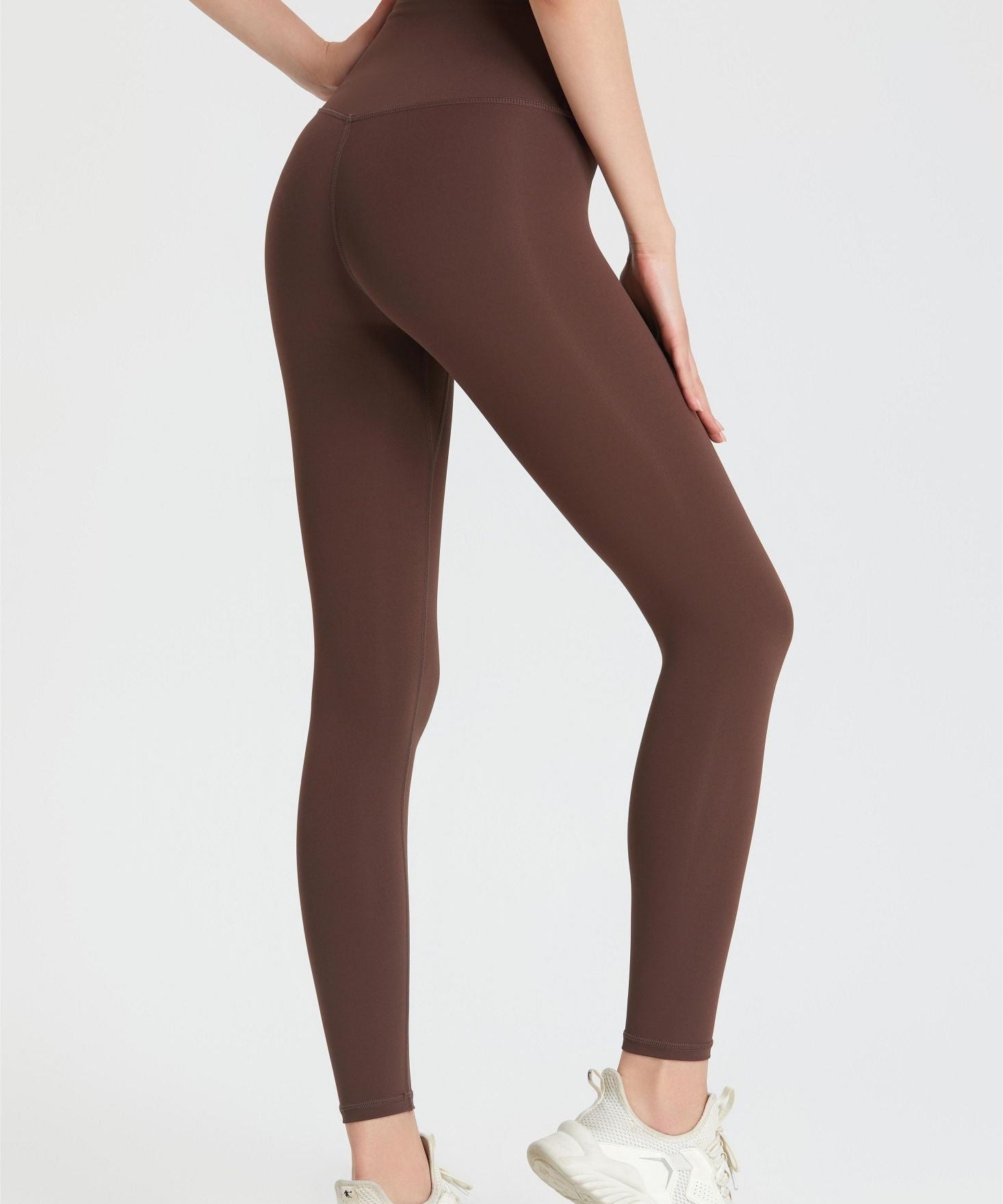 No Front Seam High-Rise Leggings by bornfocus