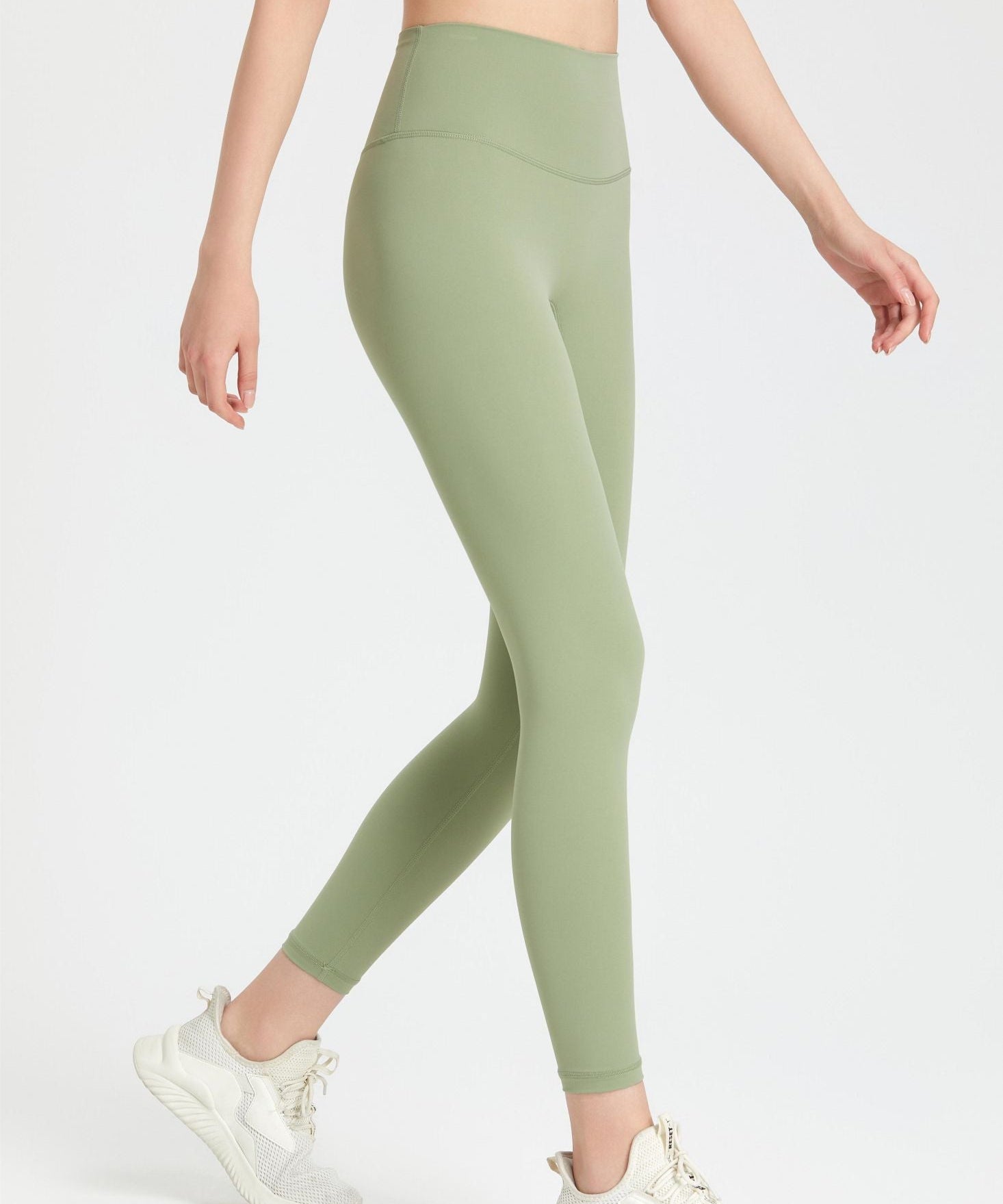 No Front Seam High-Rise Leggings by bornfocus