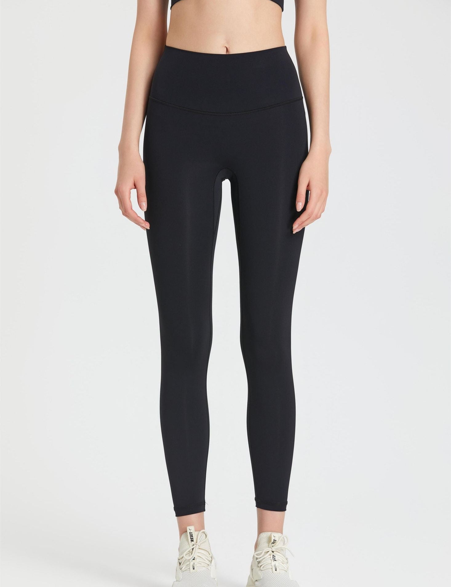 No Front Seam High-Rise Leggings by bornfocus