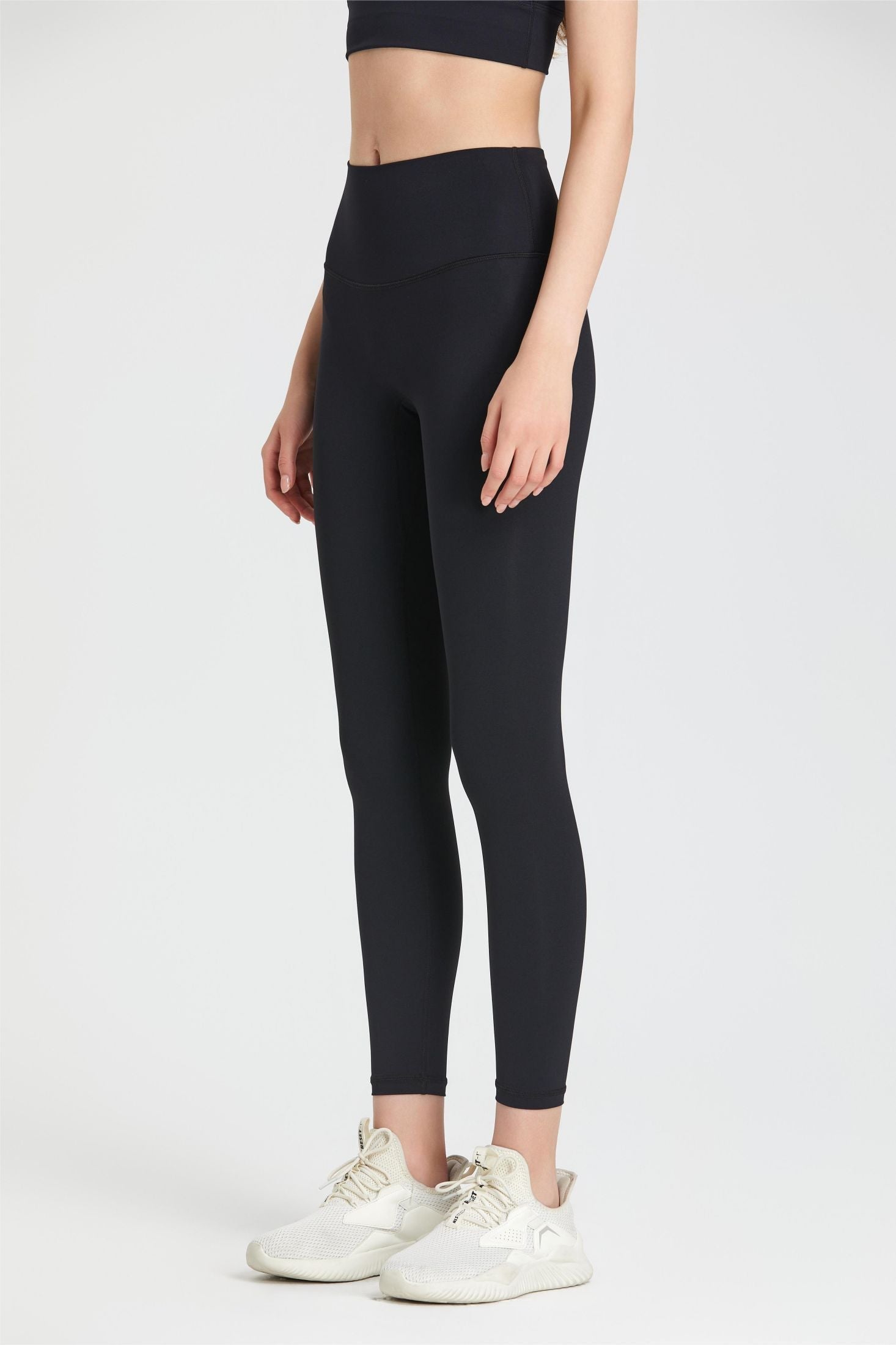 No Front Seam High-Rise Leggings by bornfocus