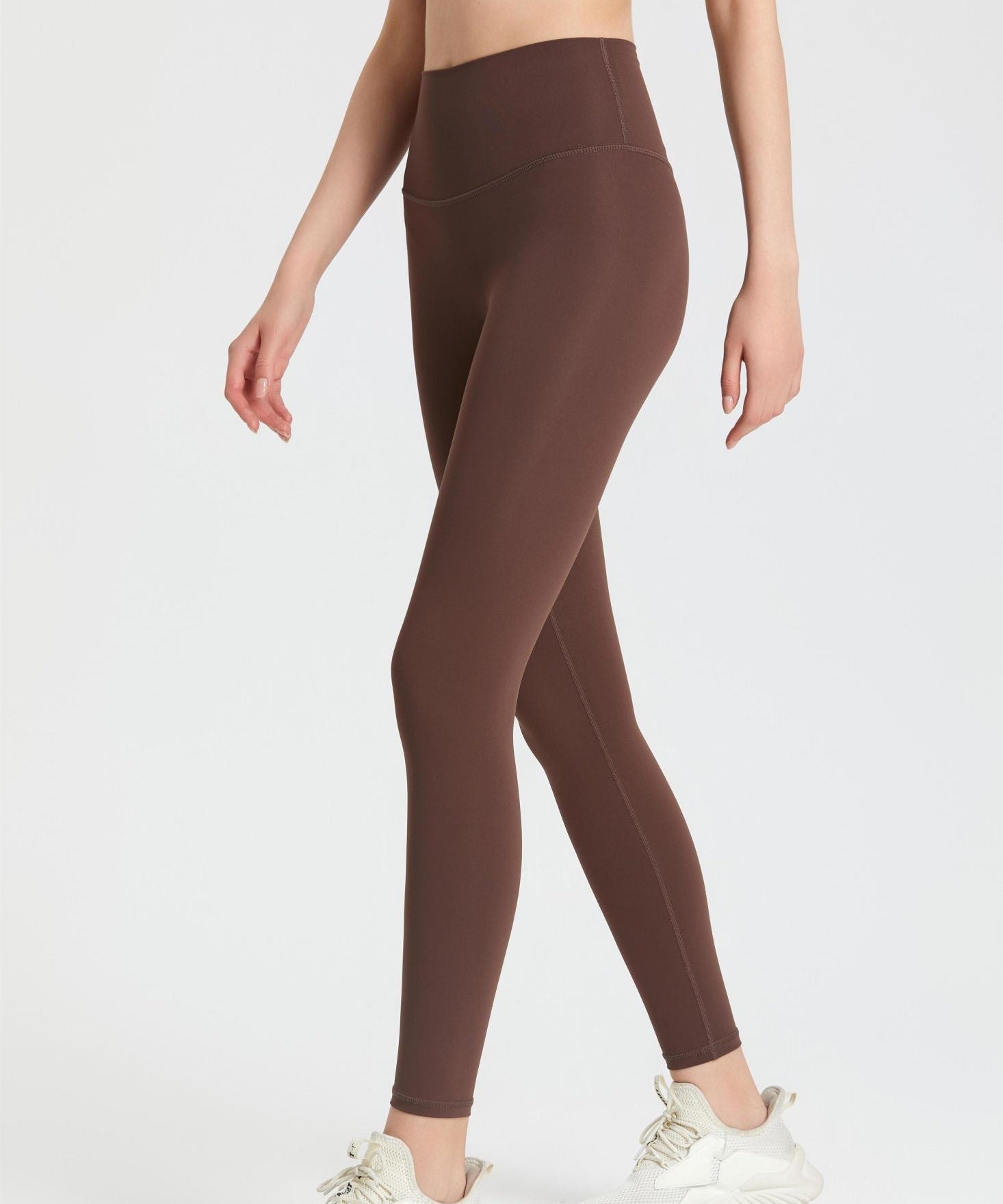 No Front Seam High-Rise Leggings by bornfocus