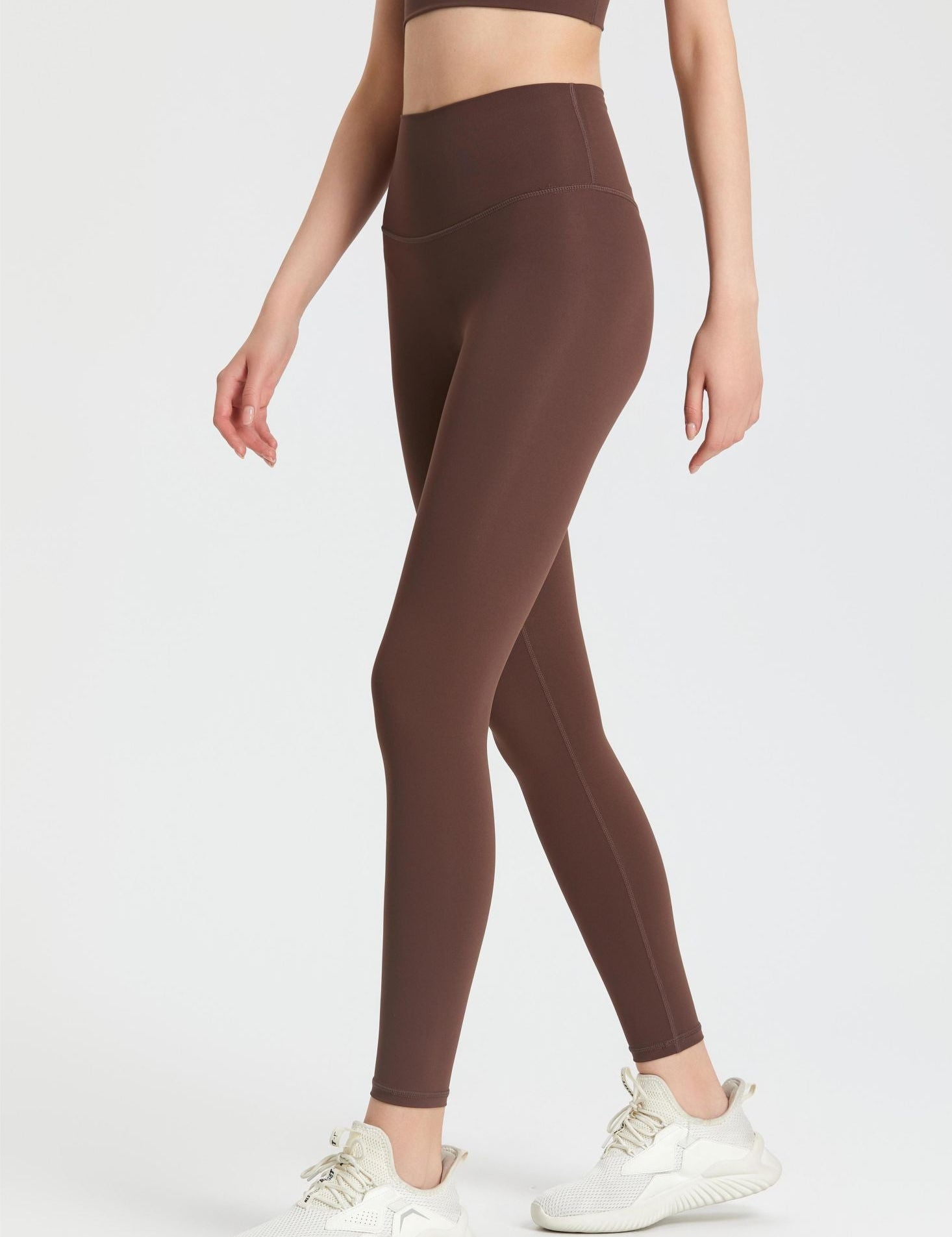 No Front Seam High-Rise Leggings by bornfocus