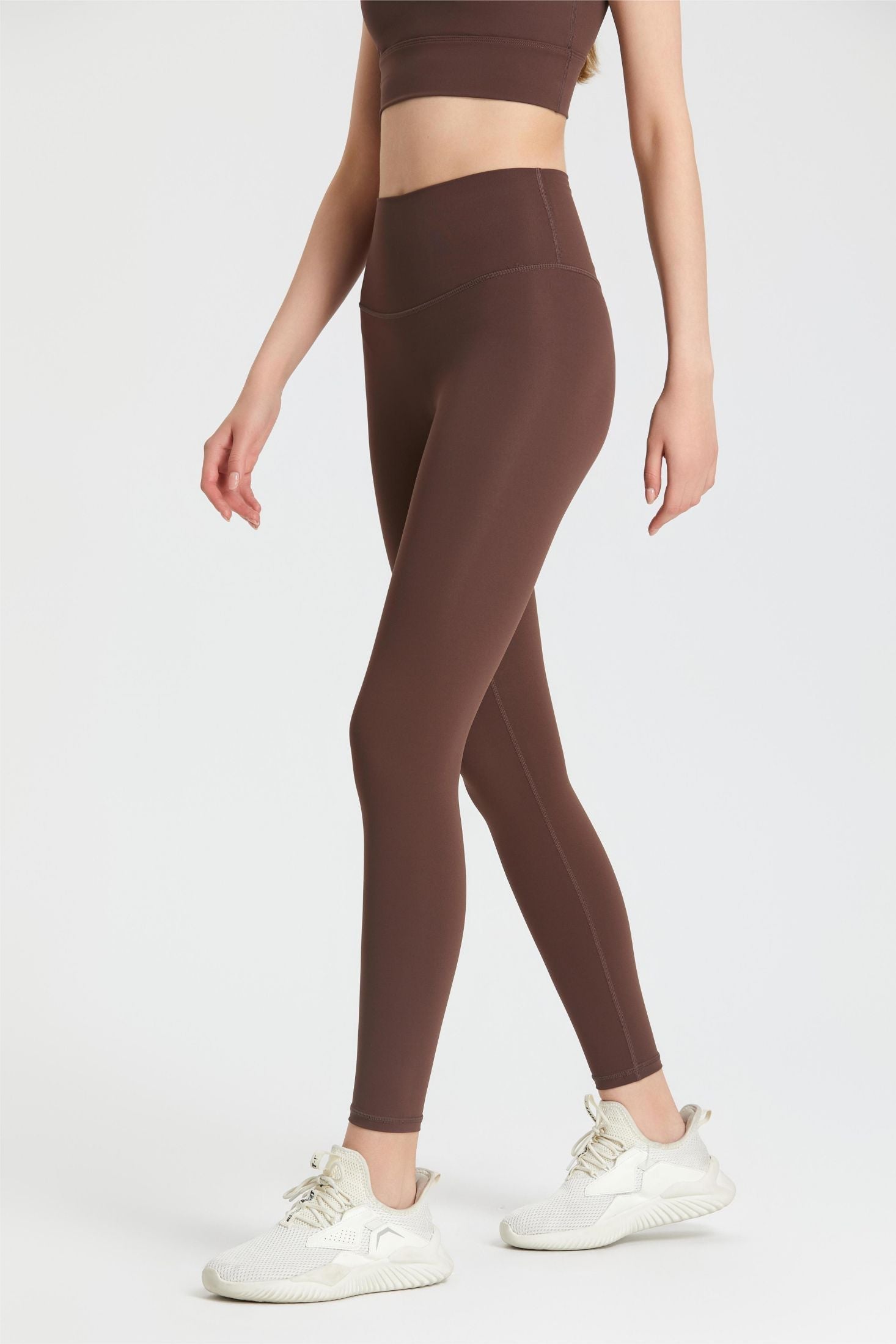 No Front Seam High-Rise Leggings by bornfocus