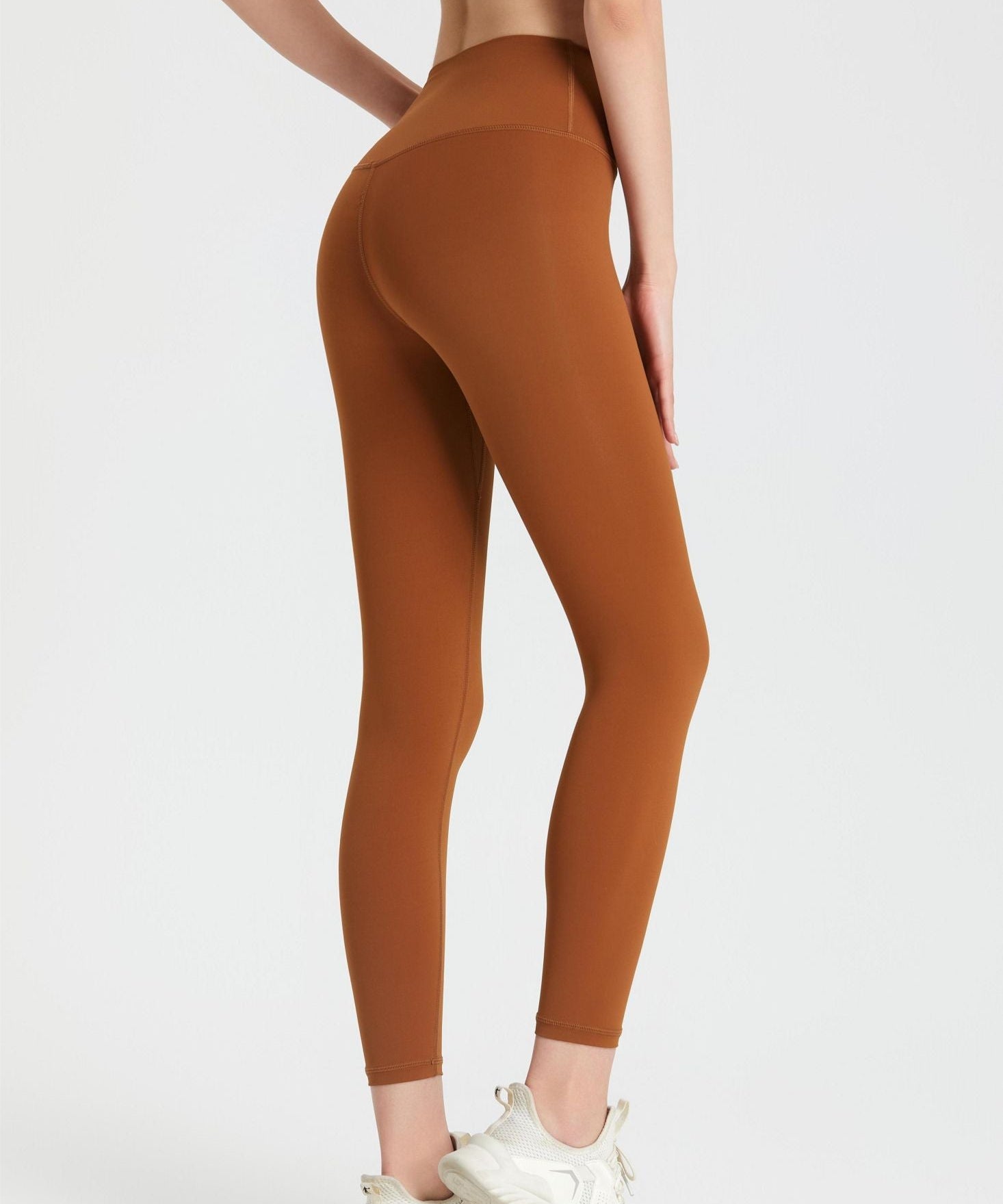 No Front Seam High-Rise Leggings by bornfocus