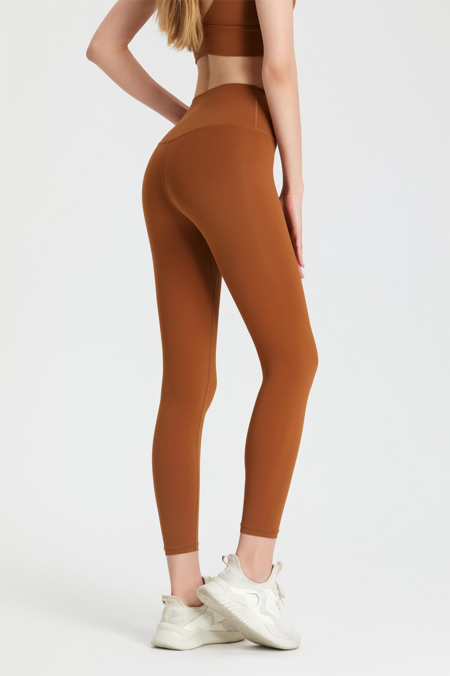 No Front Seam High-Rise Leggings by bornfocus