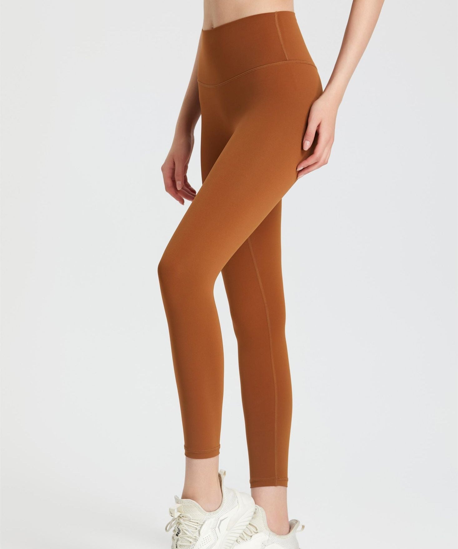 No Front Seam High-Rise Leggings by bornfocus