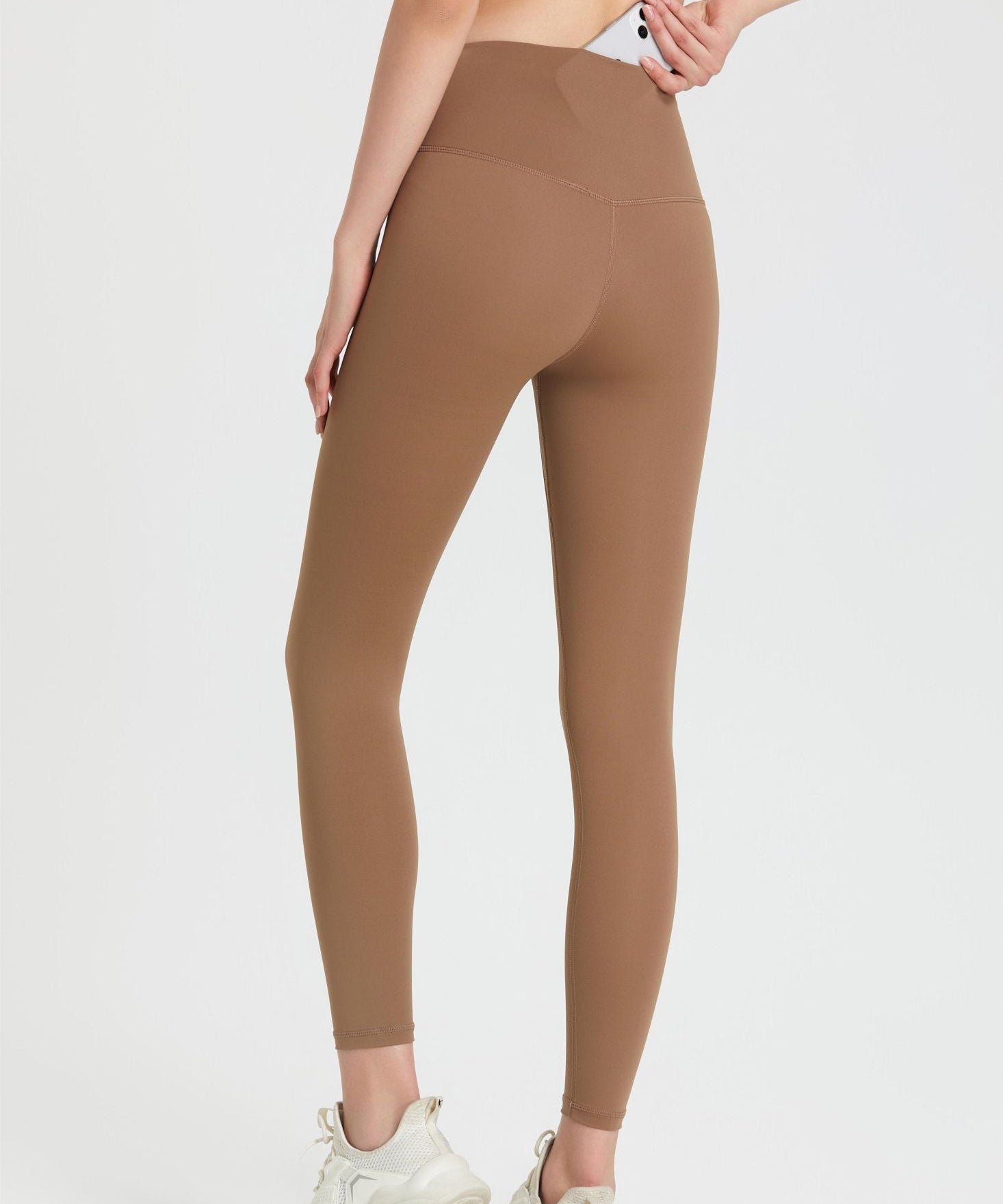 No Front Seam High-Rise Leggings by bornfocus