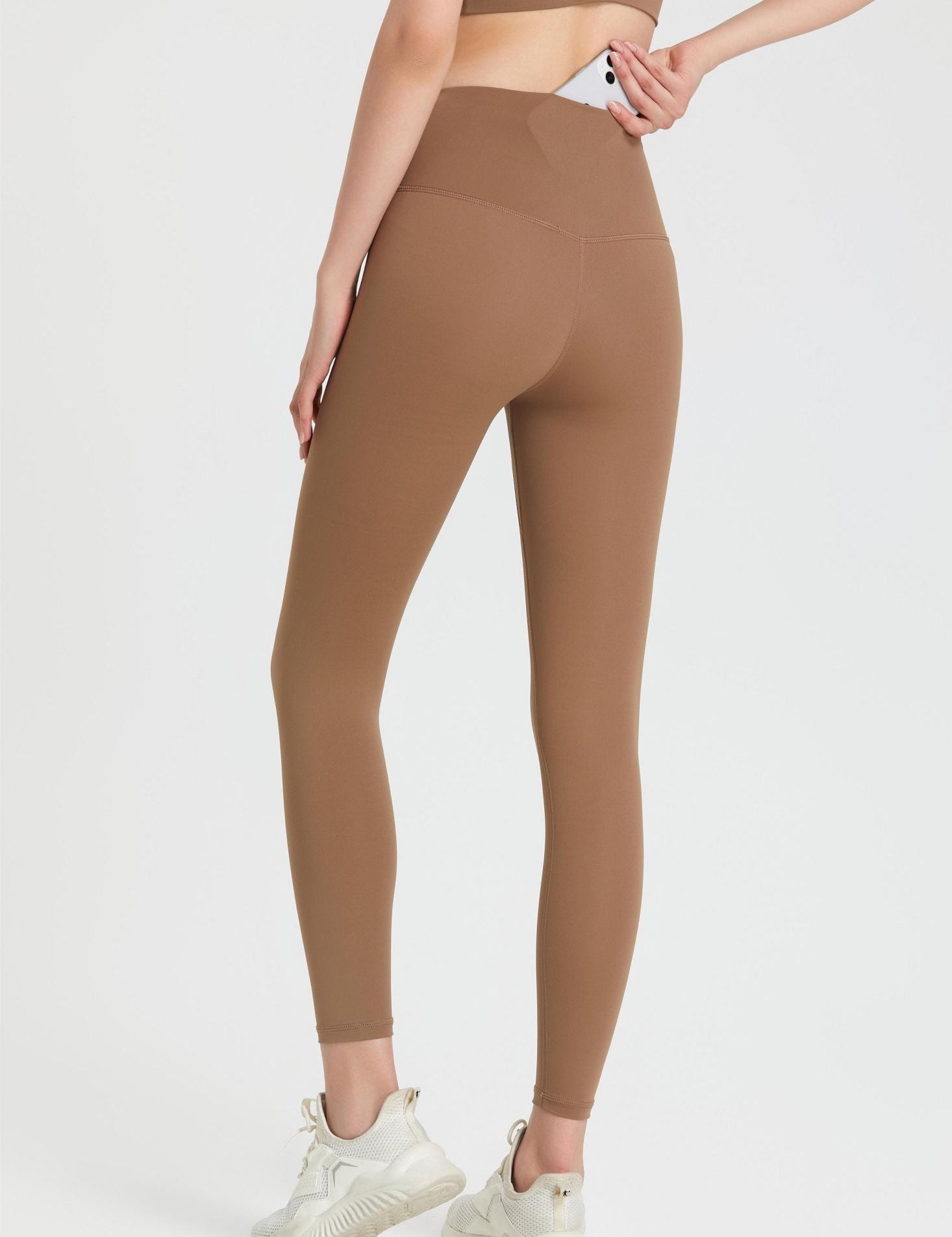 No Front Seam High-Rise Leggings by bornfocus