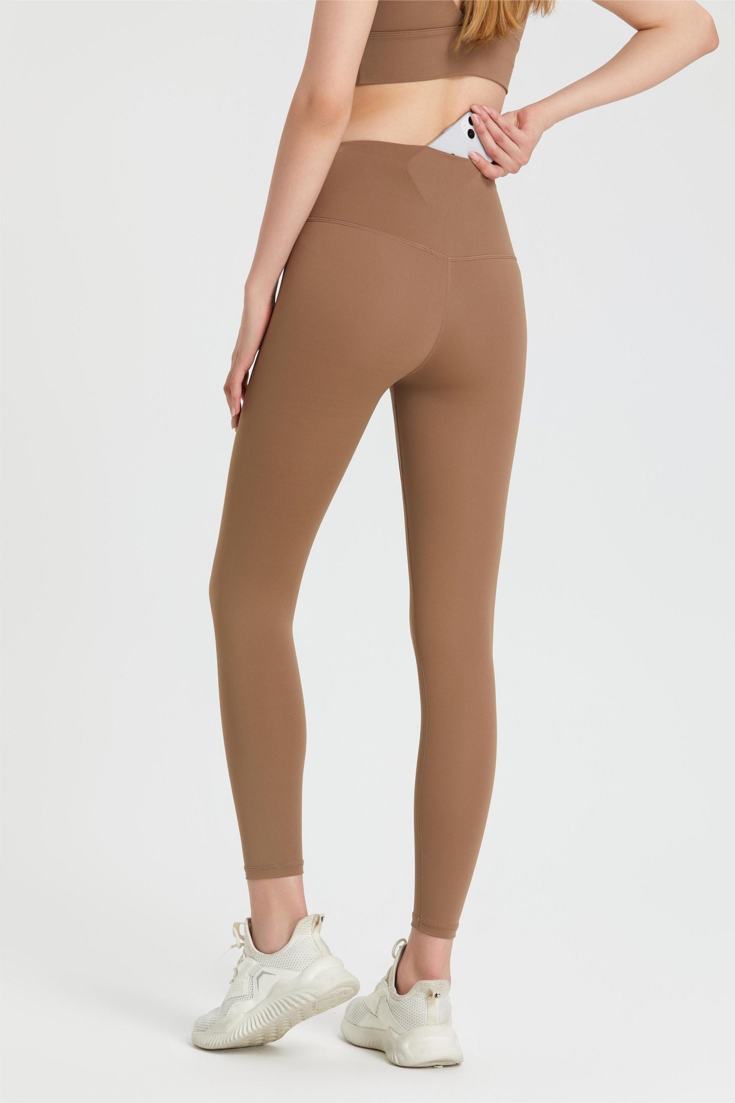 No Front Seam High-Rise Leggings by bornfocus