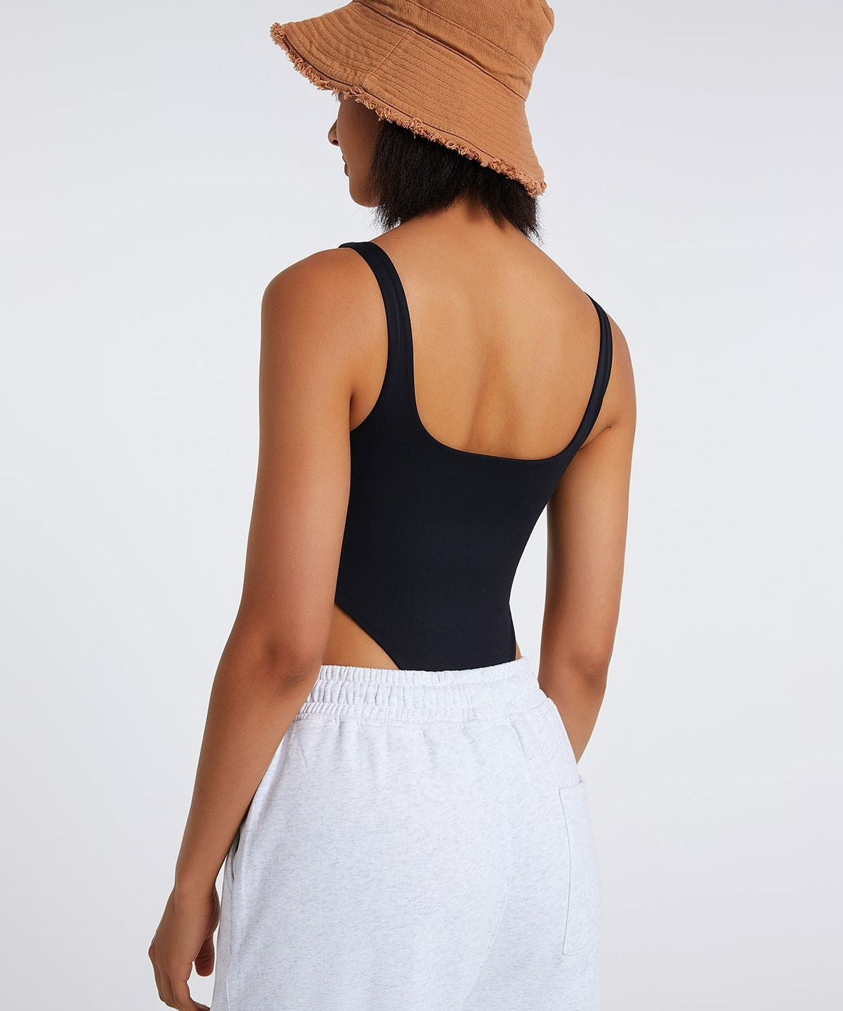 One Piece Backless Bodysuit by bornfocus